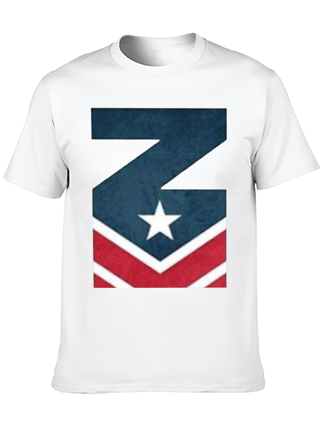 Patriotic Z Letter T-Shirt