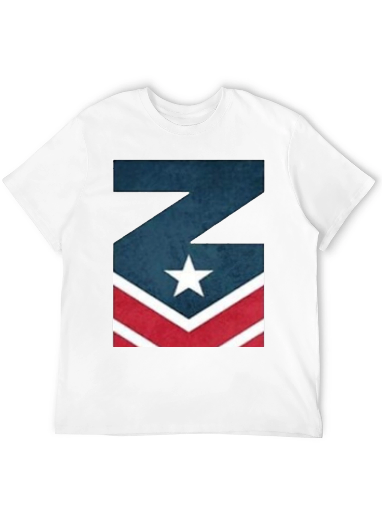 Patriotic Z Letter T-Shirt