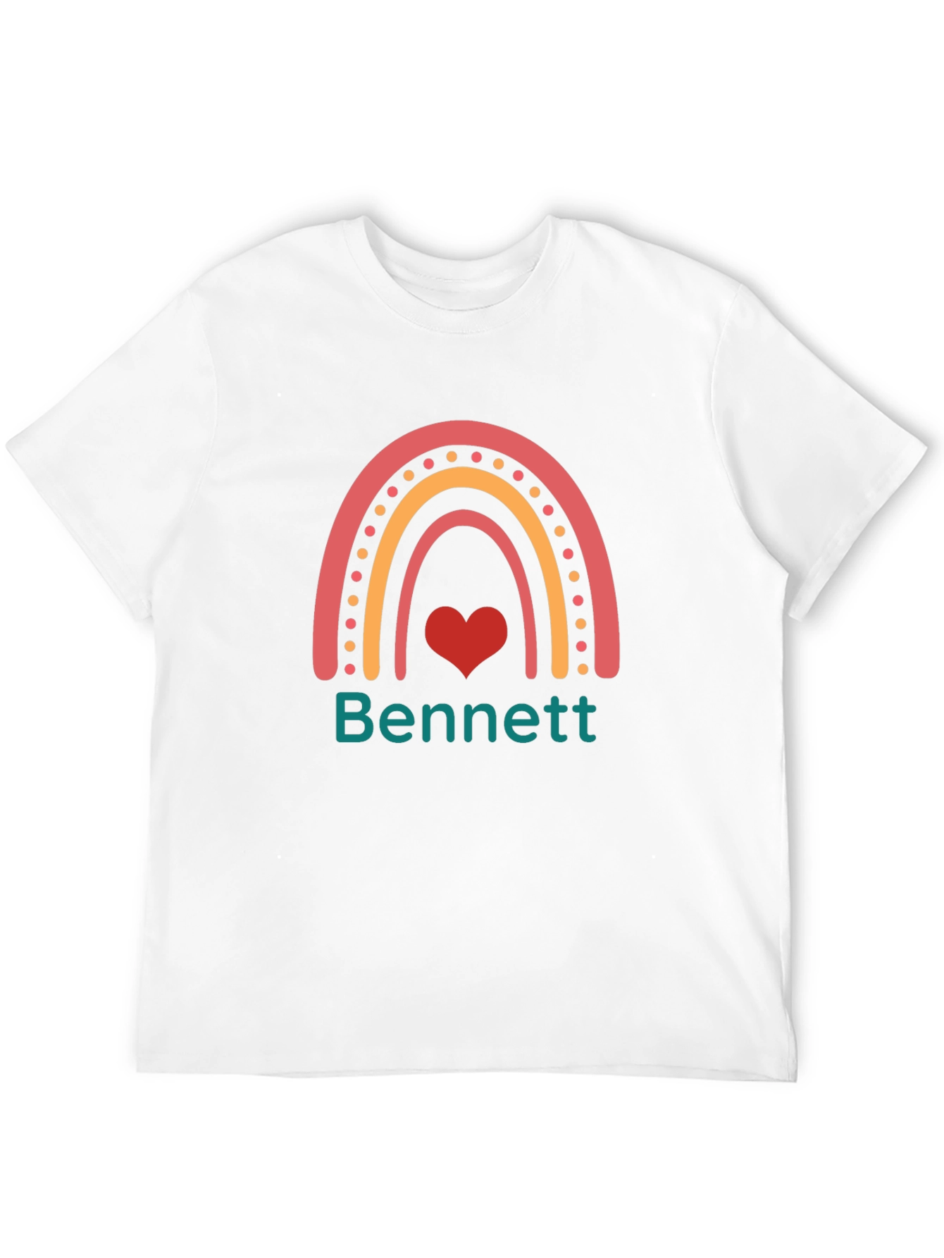 Rainbow Name Personalized T-Shirt