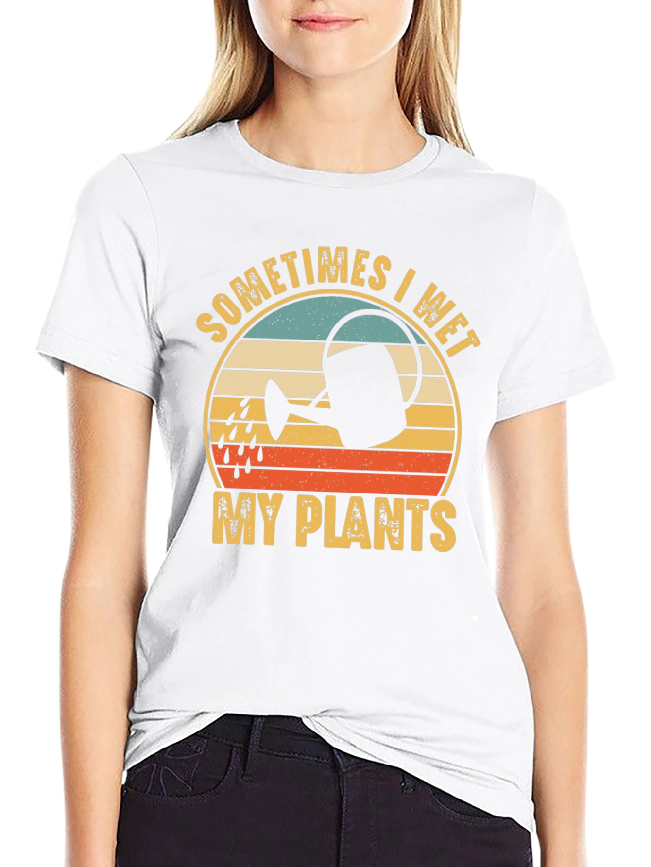 Sometimes I Wet My Plants T-Shirt - Gardener Gift