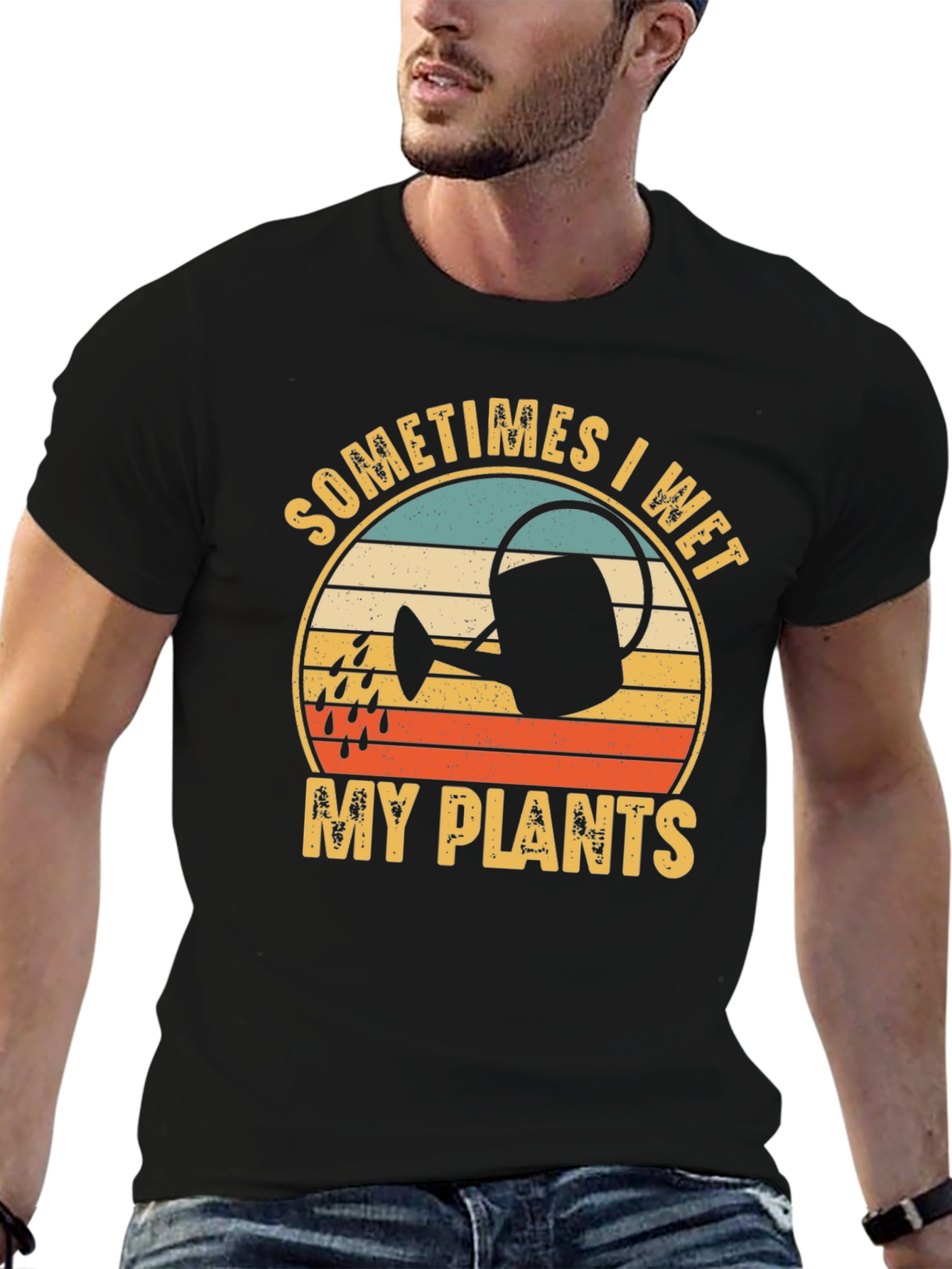 Sometimes I Wet My Plants T-Shirt - Gardener Gift