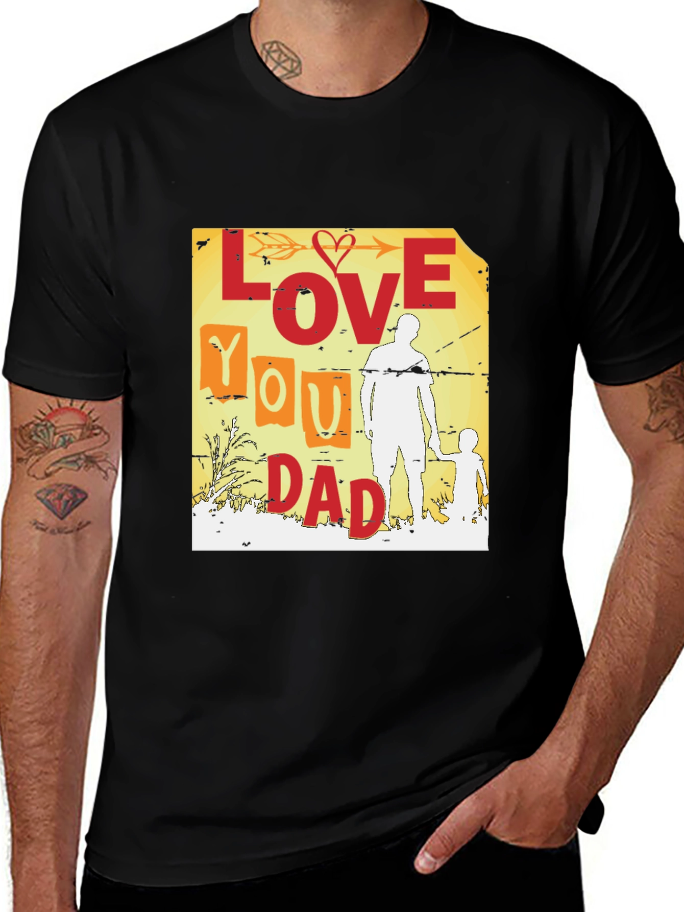 Love You Dad T-Shirt - Fathers Day Gift