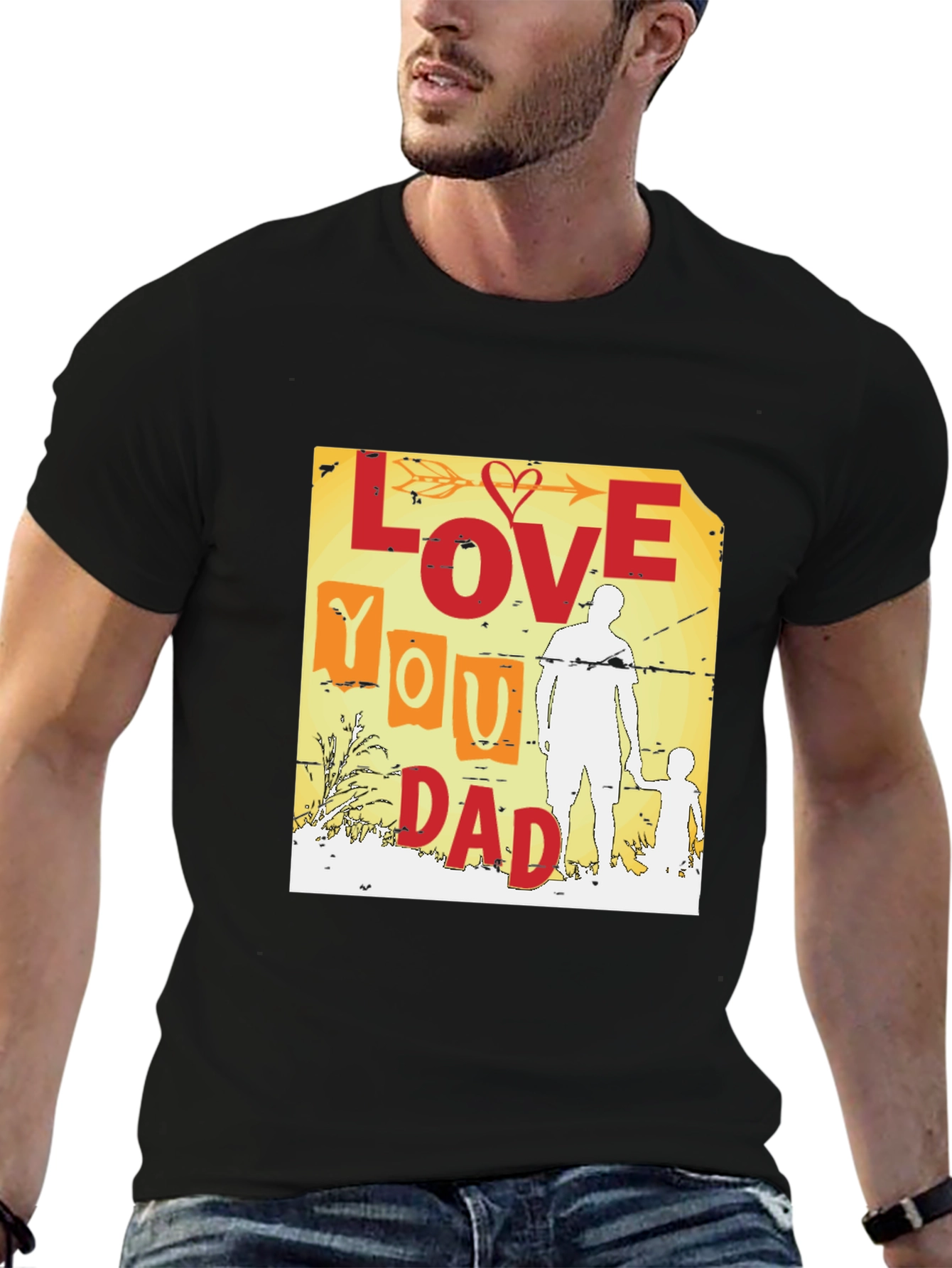 Love You Dad T-Shirt - Fathers Day Gift