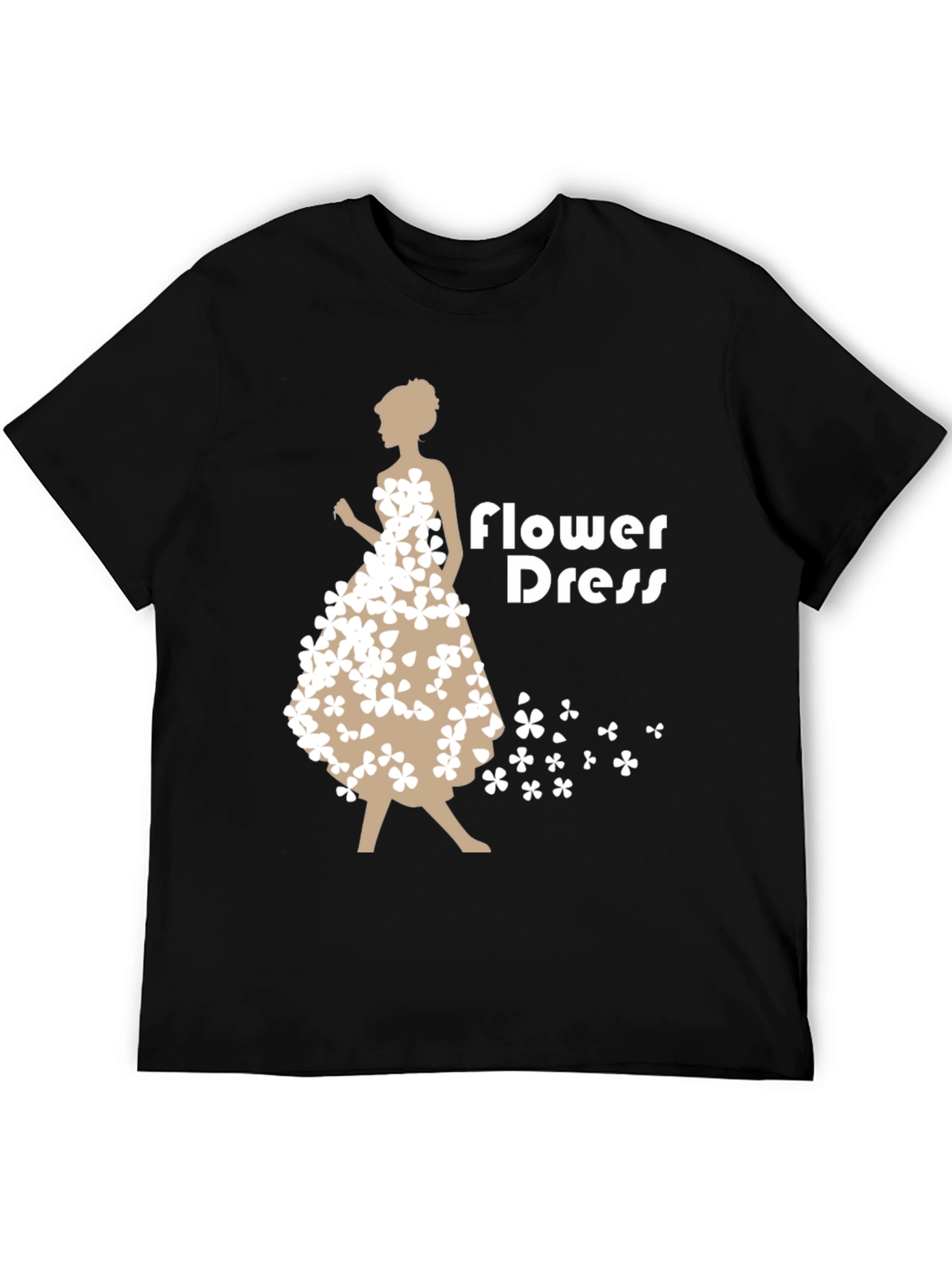 Flower Dress Graphic T-Shirt