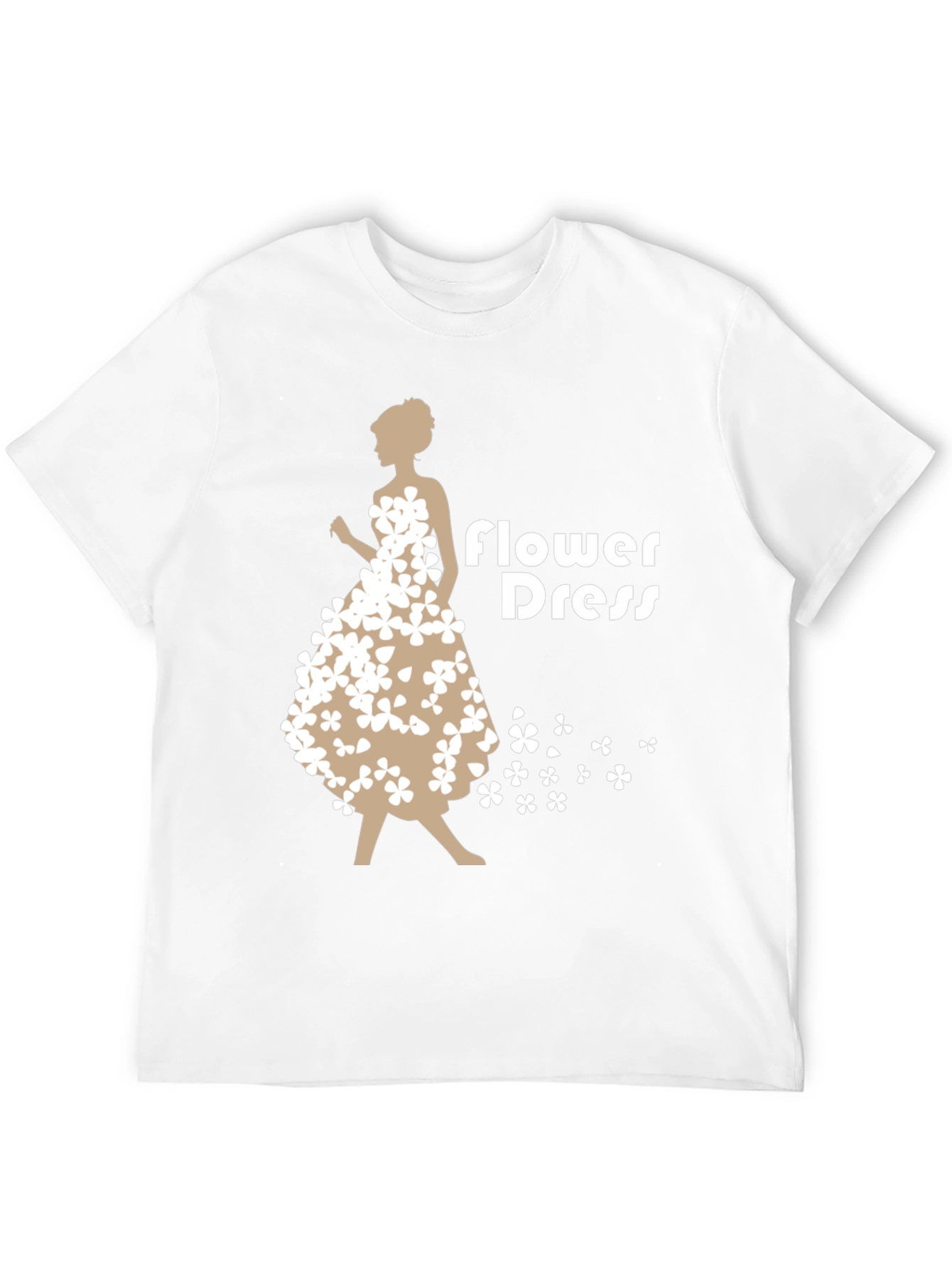 Flower Dress Graphic T-Shirt