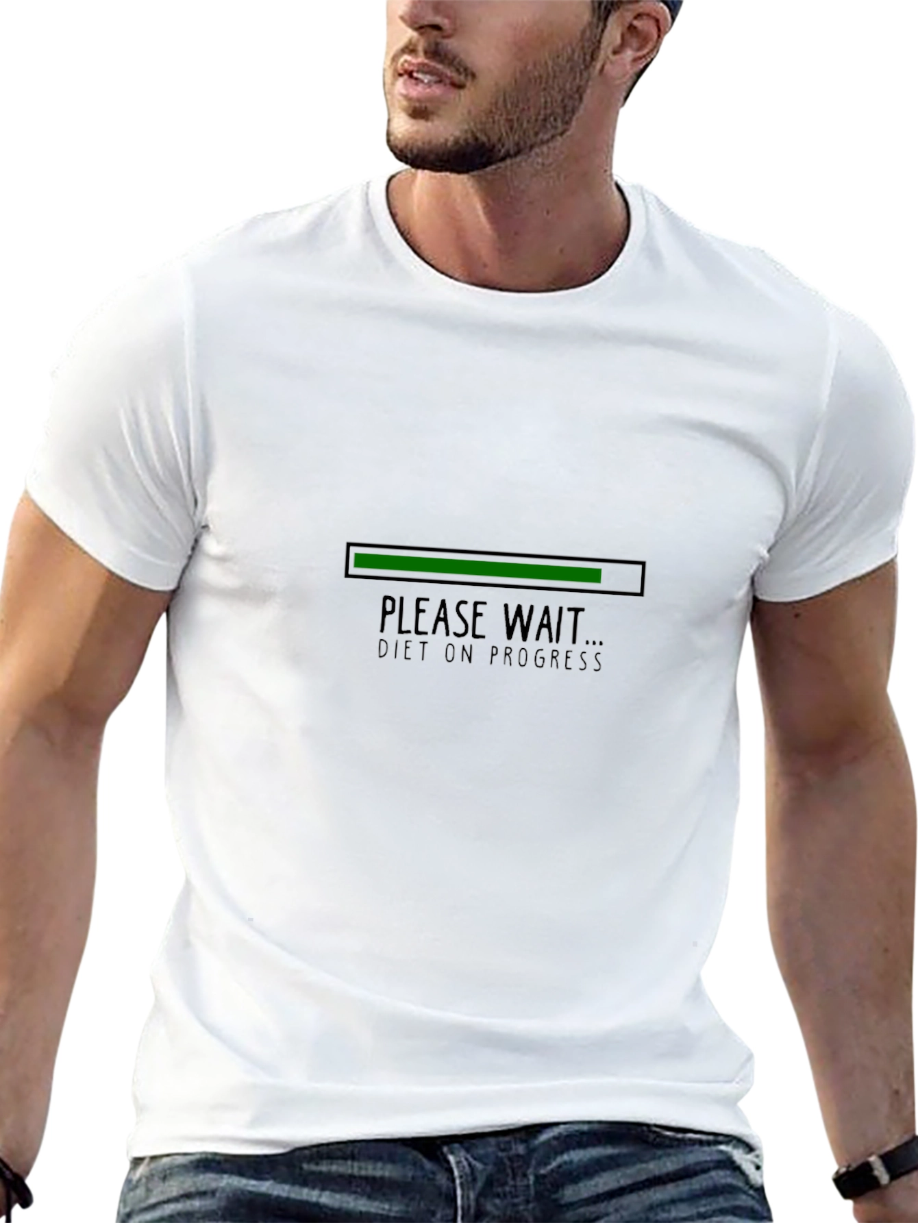Diet Progress T-Shirt - Humorous Graphic Tee