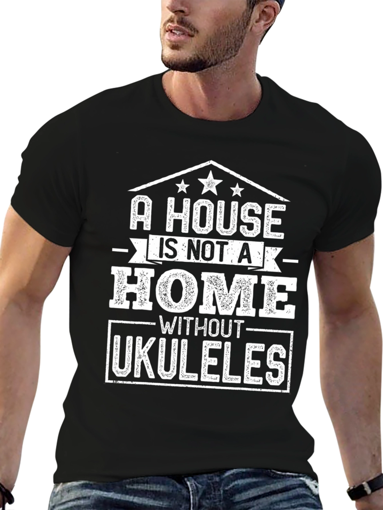 A House Is Not A Home Without Ukuleles T-Shirt