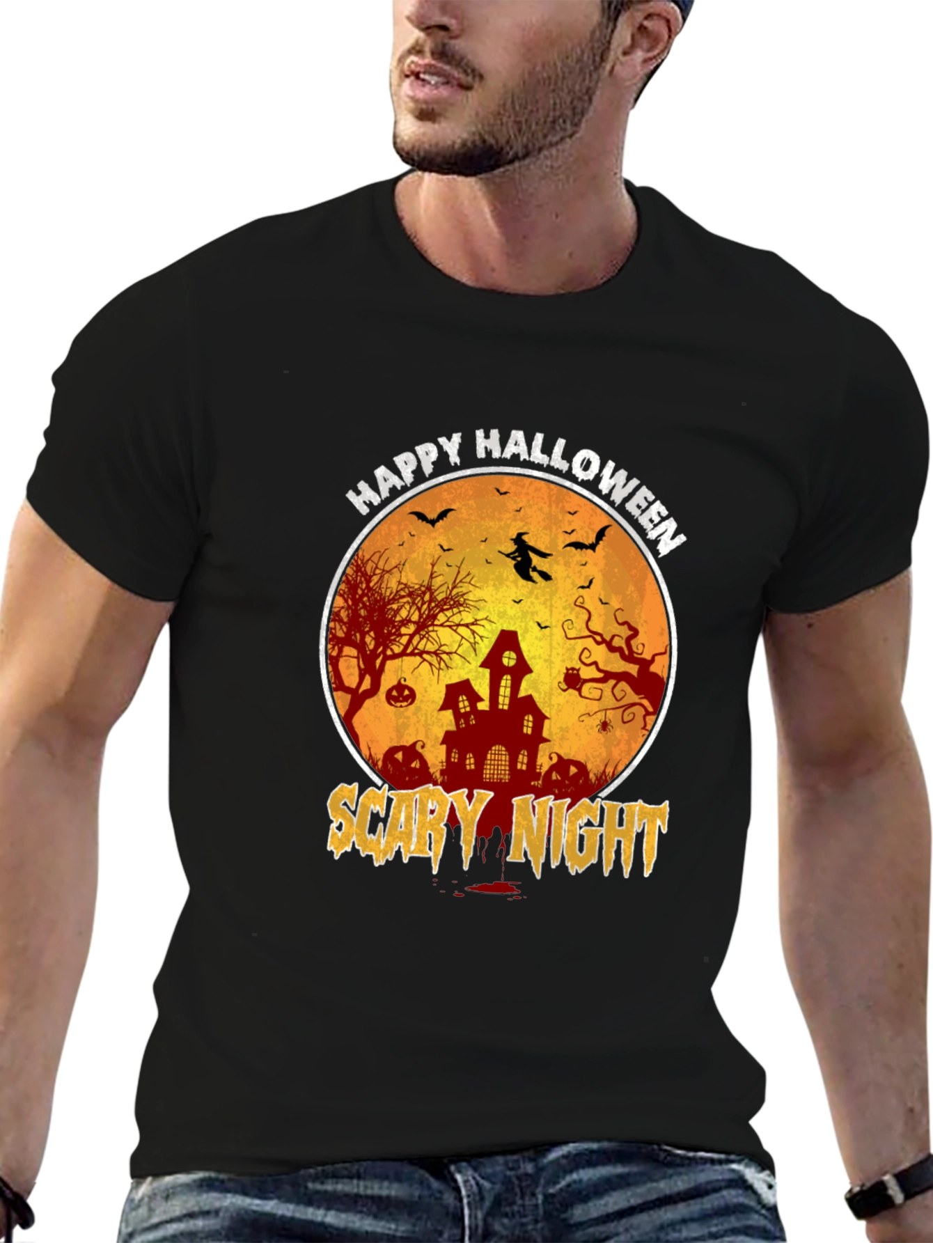 Happy Halloween Scary Night T-Shirt
