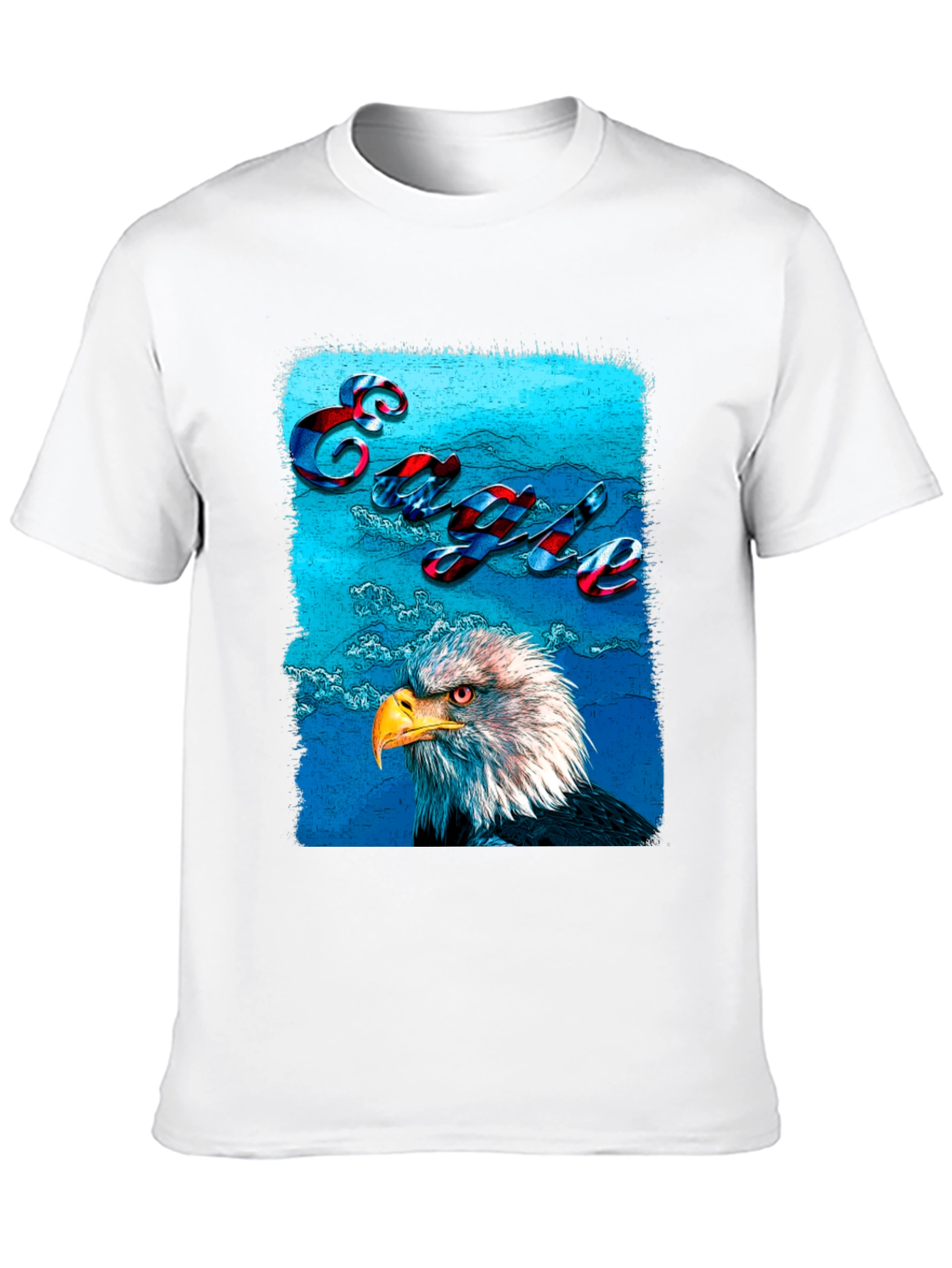 Eagle Graphic T-Shirt - Patriotic USA Style