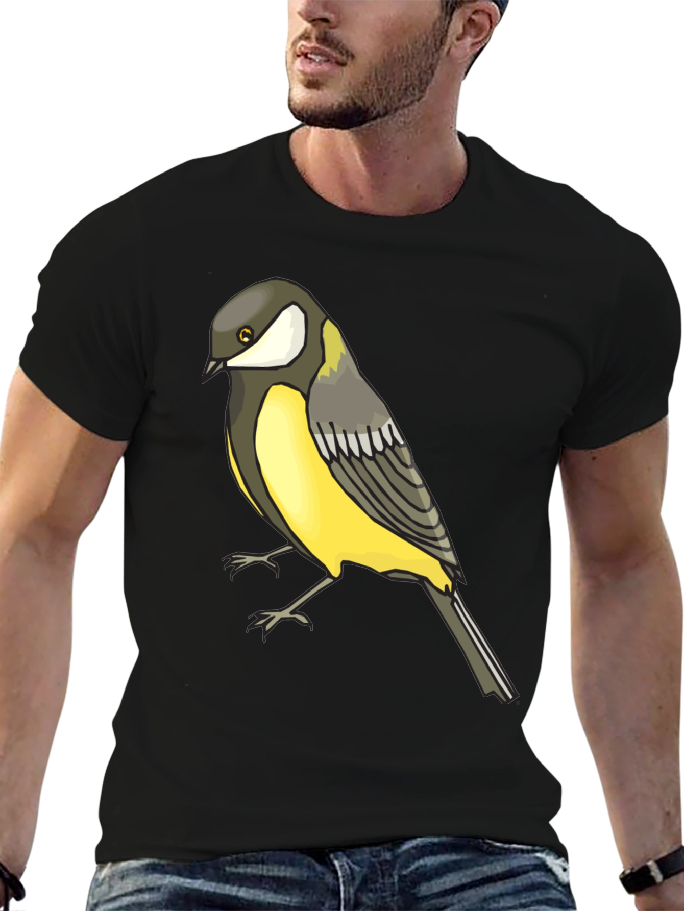 Bird Graphic T-Shirt - Nature Lover Tee