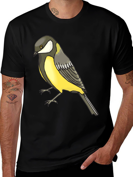 Bird Graphic T-Shirt - Nature Lover Tee