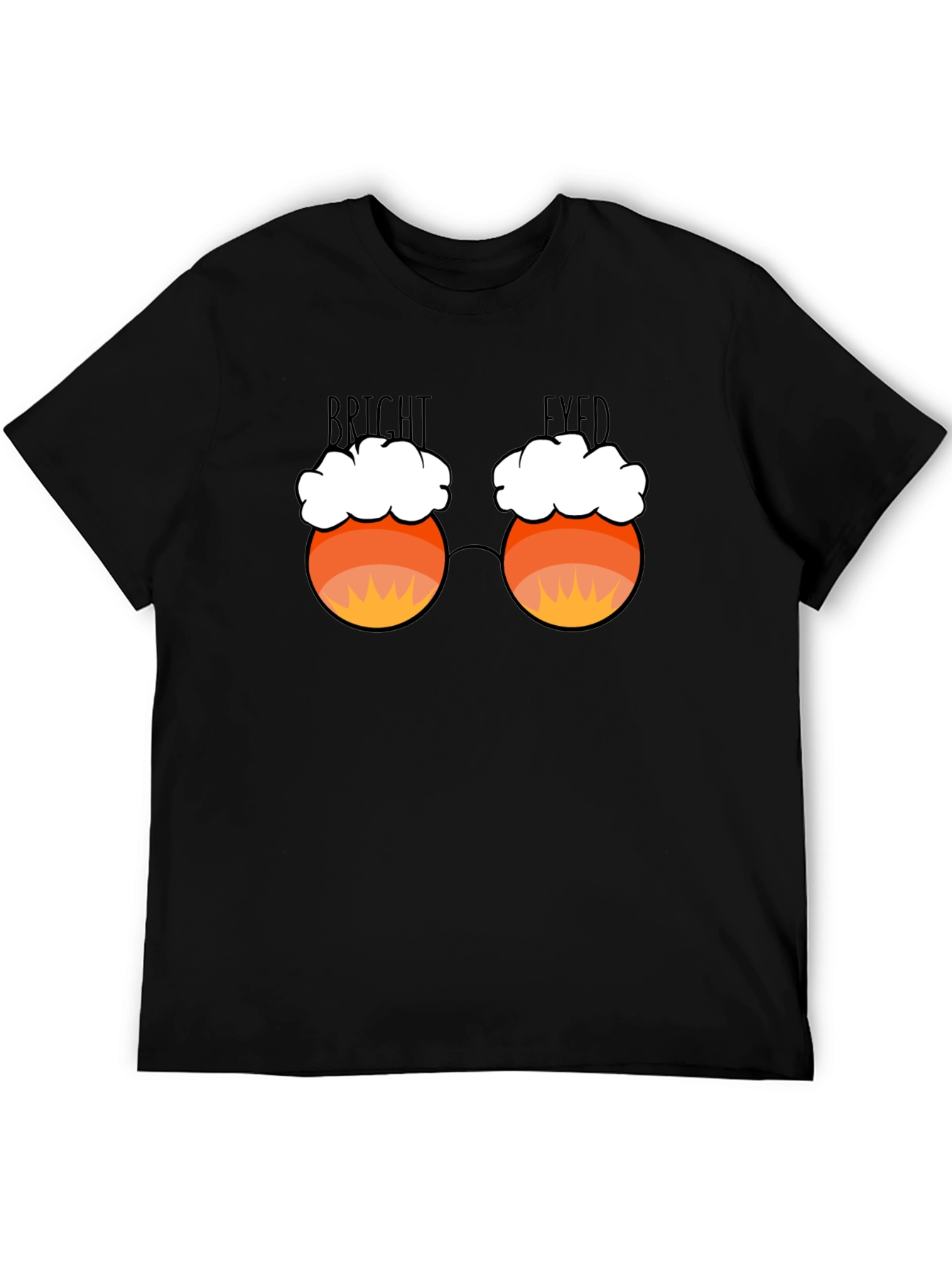 Bright Eyed Candy Corn Glasses T-Shirt