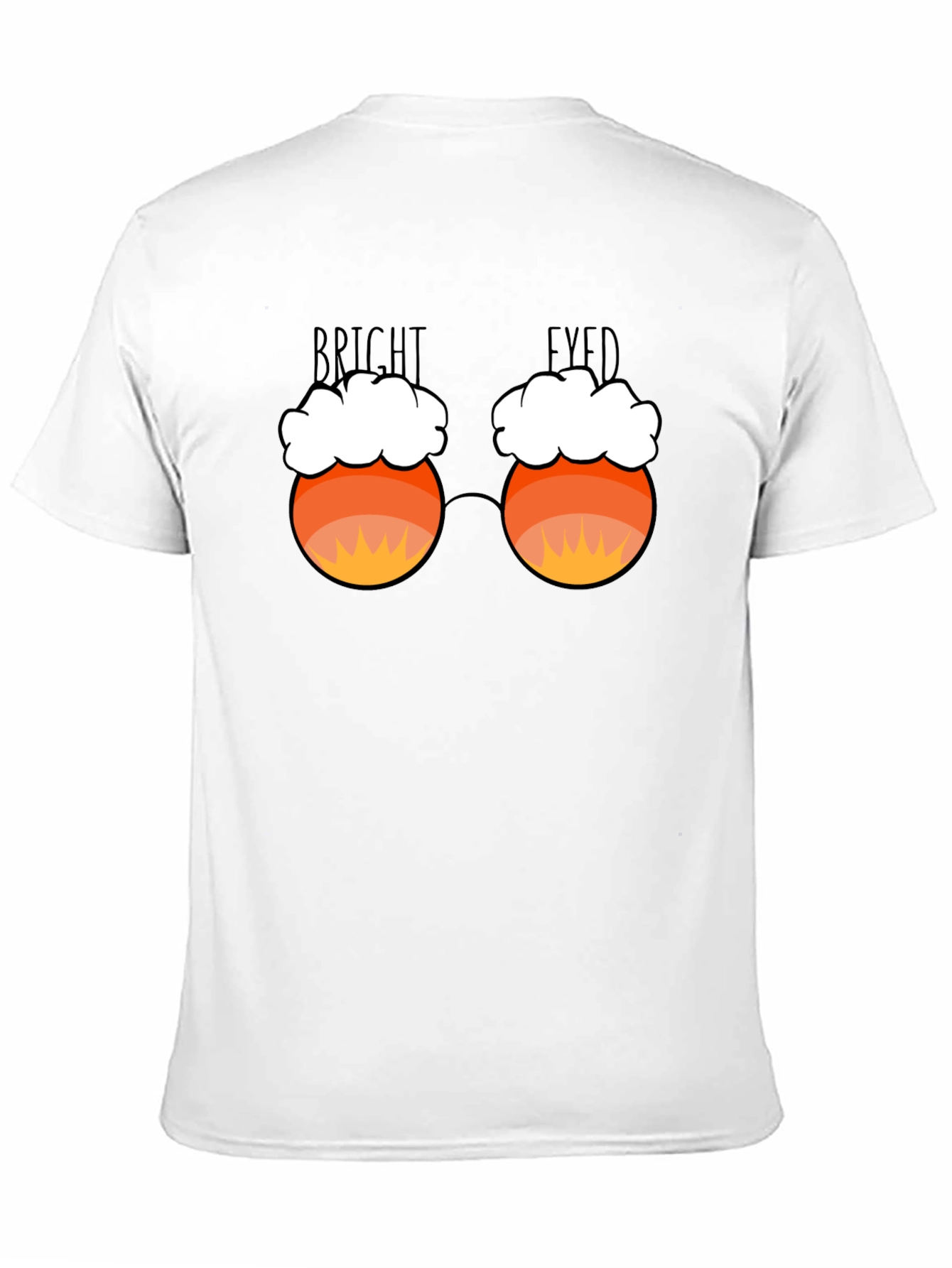 Bright Eyed Candy Corn Glasses T-Shirt