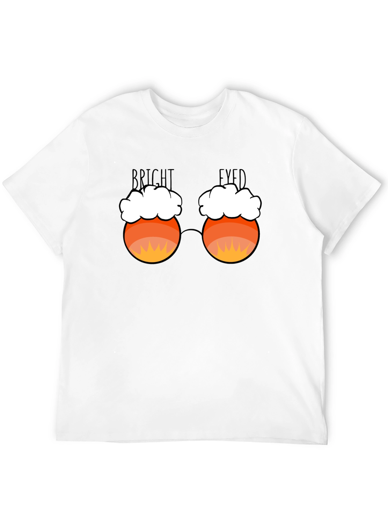 Bright Eyed Candy Corn Glasses T-Shirt