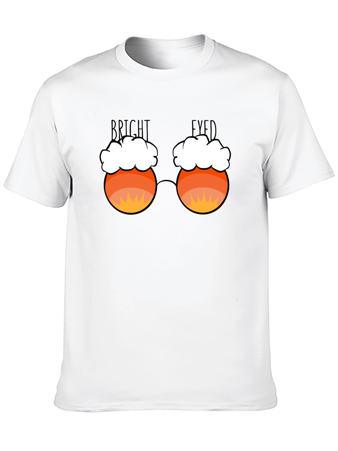 Bright Eyed Candy Corn Glasses T-Shirt