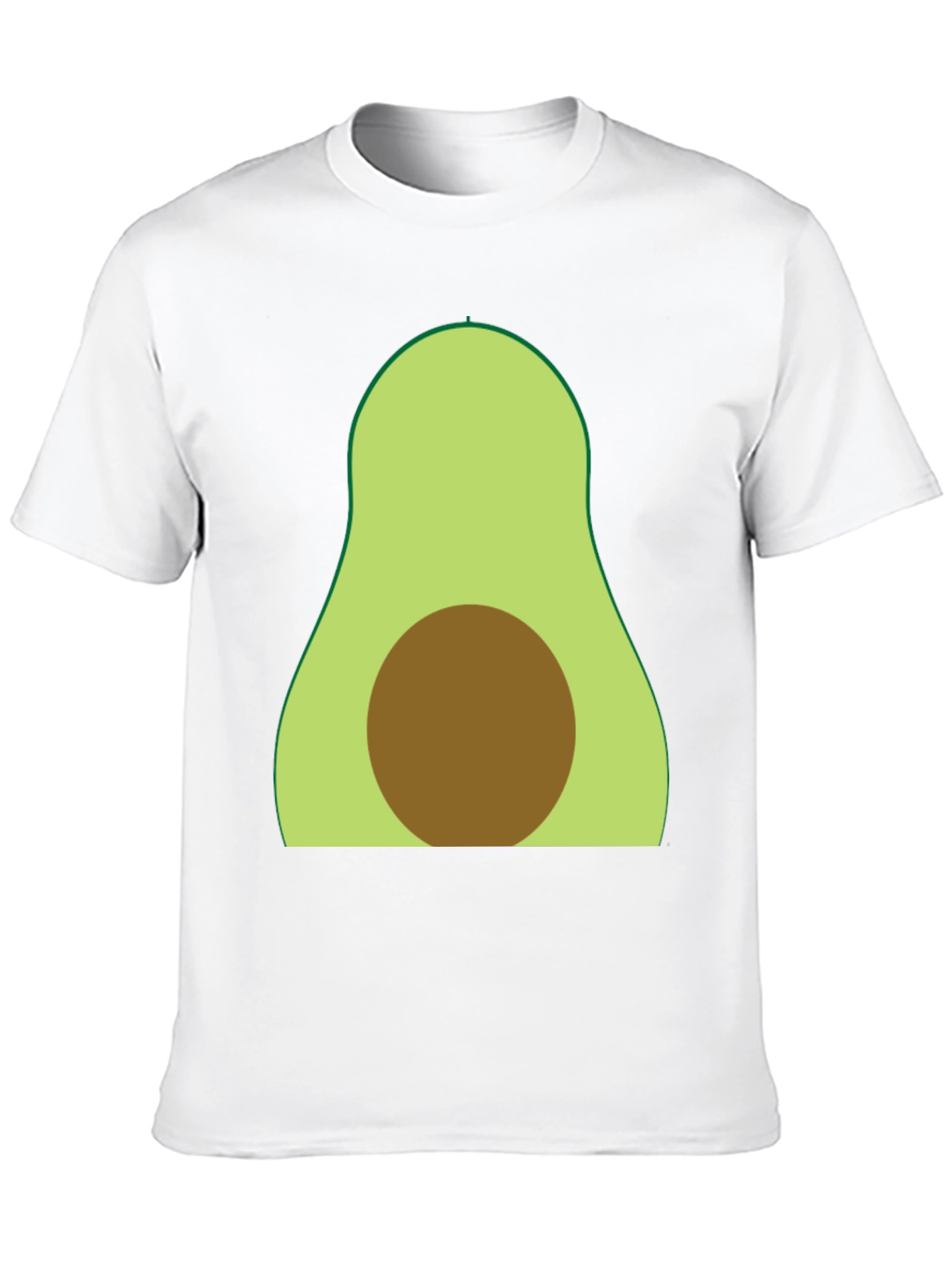 Avocado Graphic Tee - Soft Cotton Blend