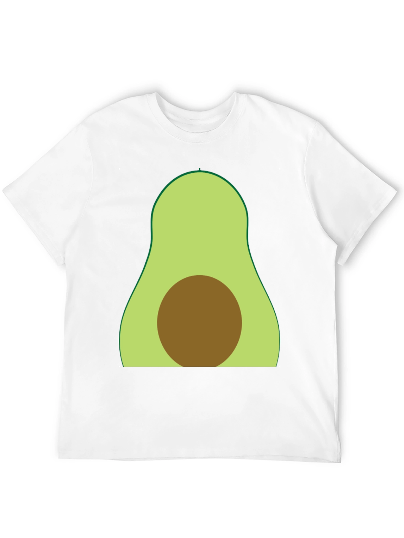 Avocado Graphic Tee - Soft Cotton Blend