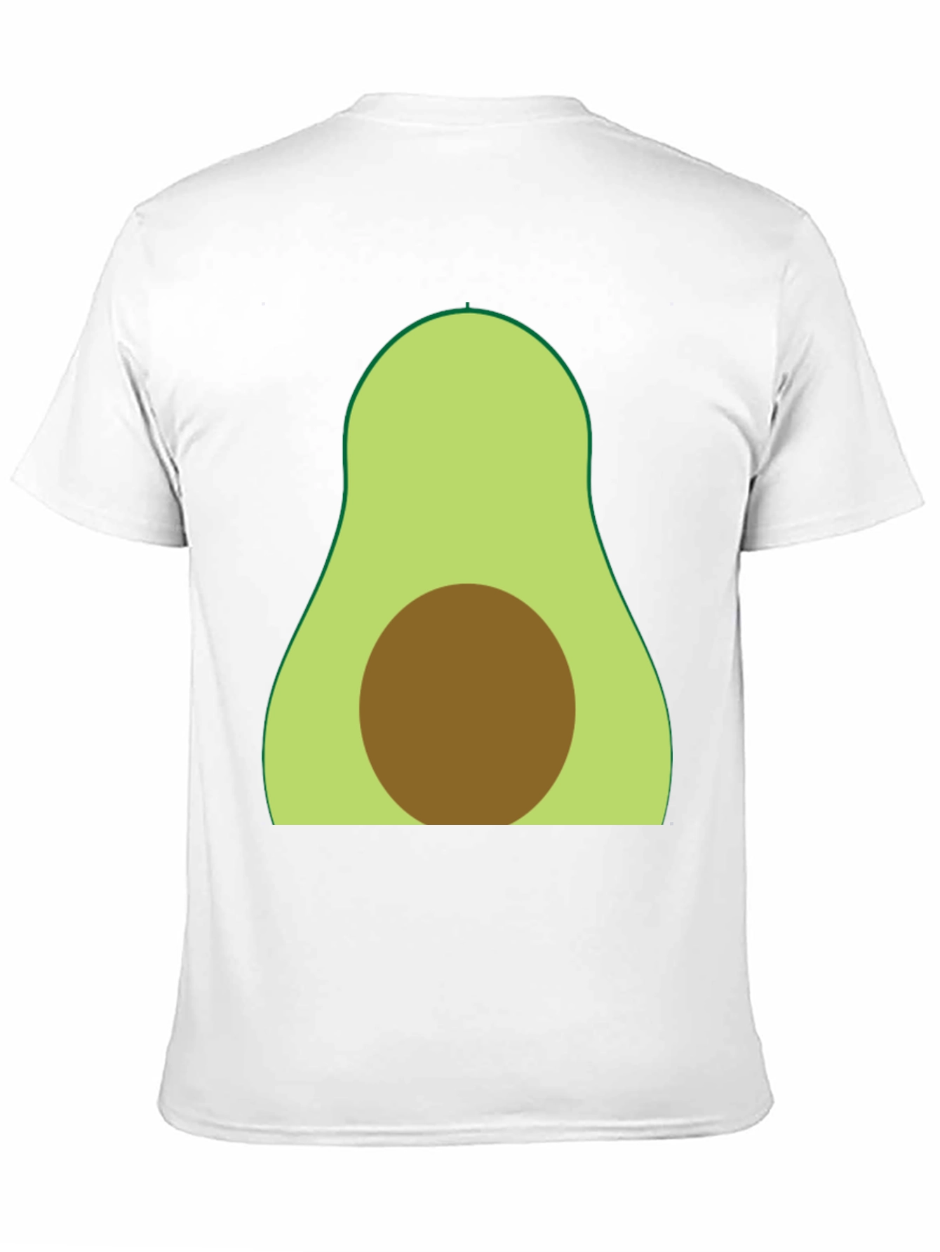 Avocado Graphic Tee - Soft Cotton Blend
