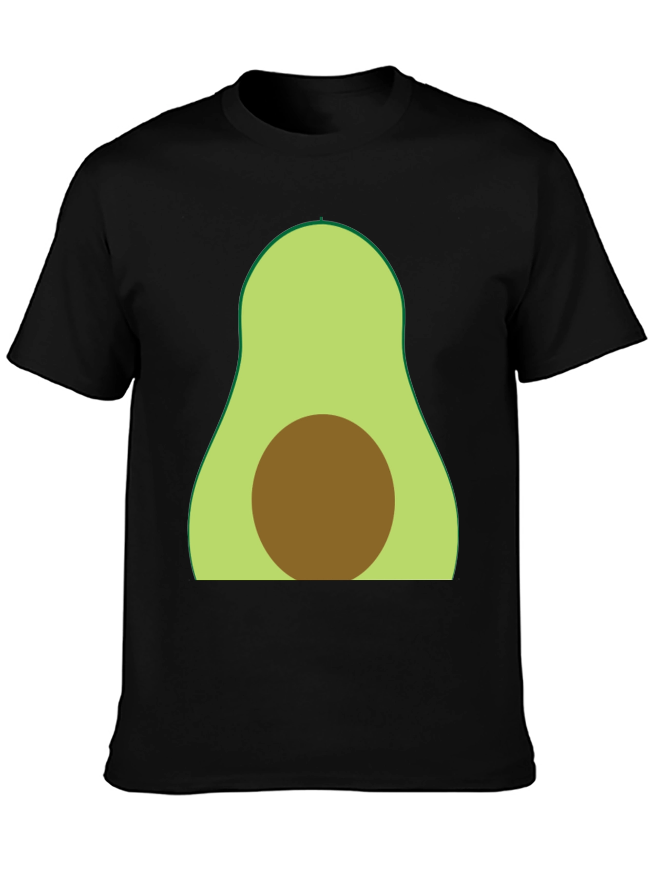 Avocado Graphic Tee - Soft Cotton Blend