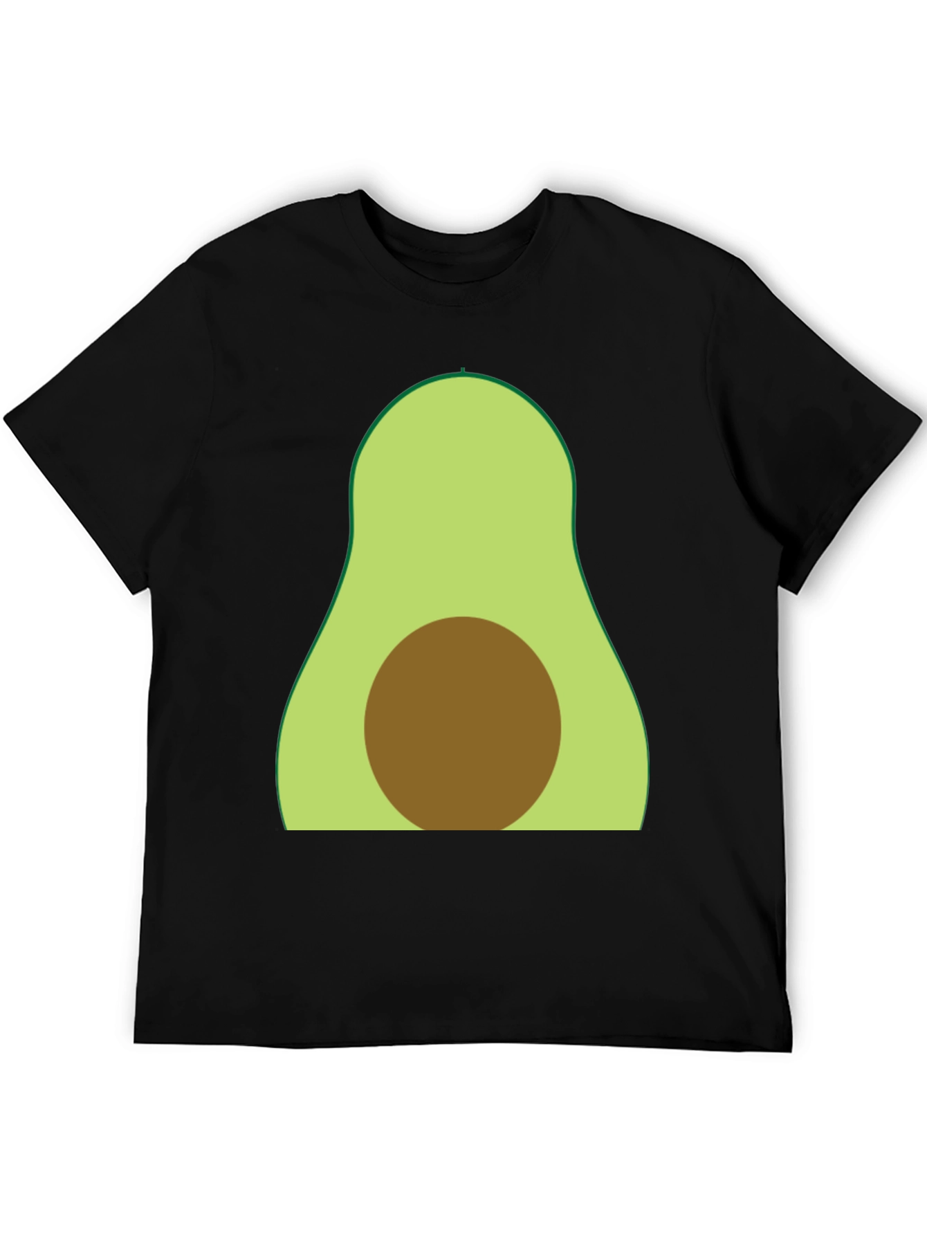 Avocado Graphic Tee - Soft Cotton Blend