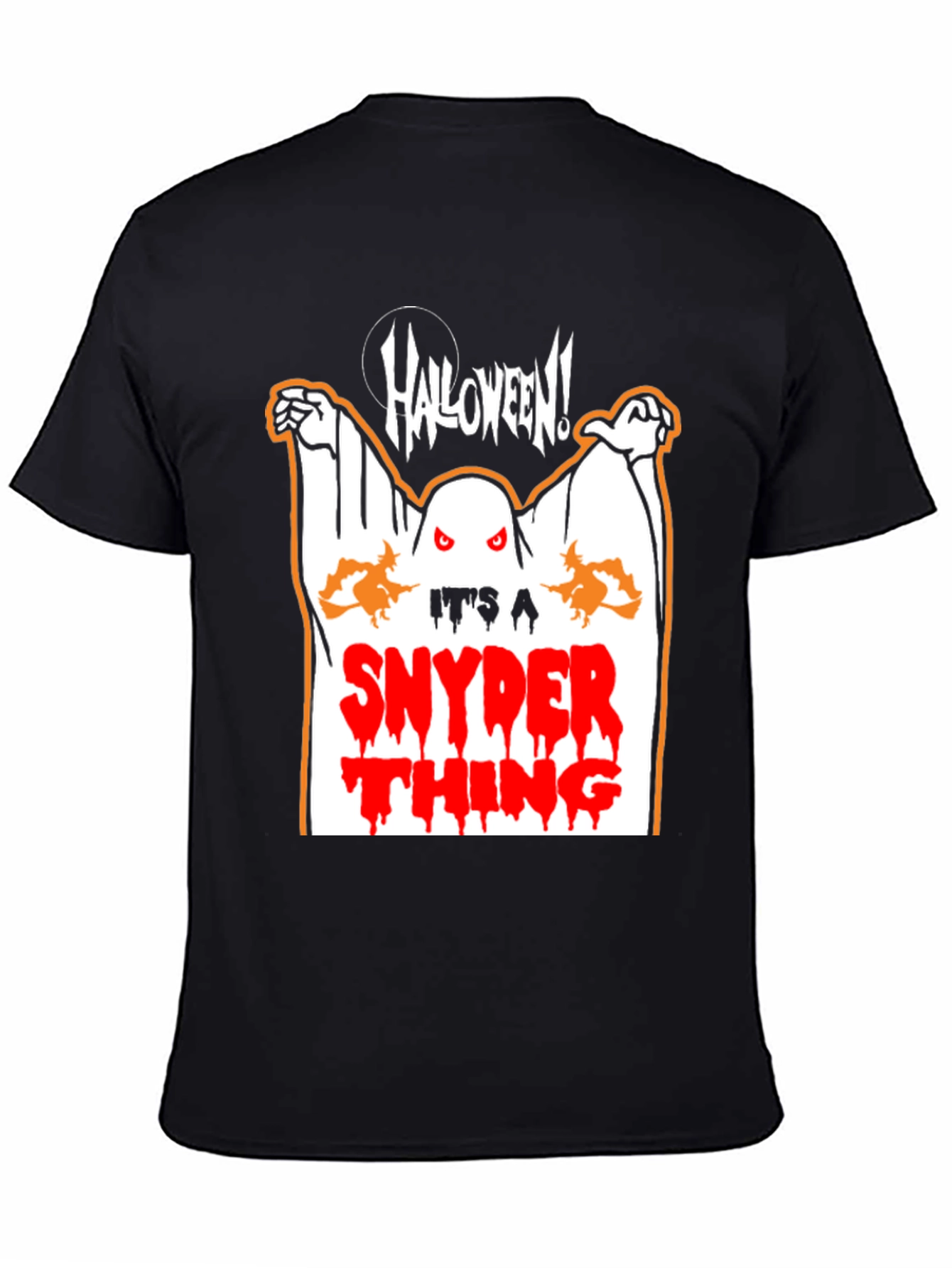 Halloween Snyder Thing Graphic T-Shirt