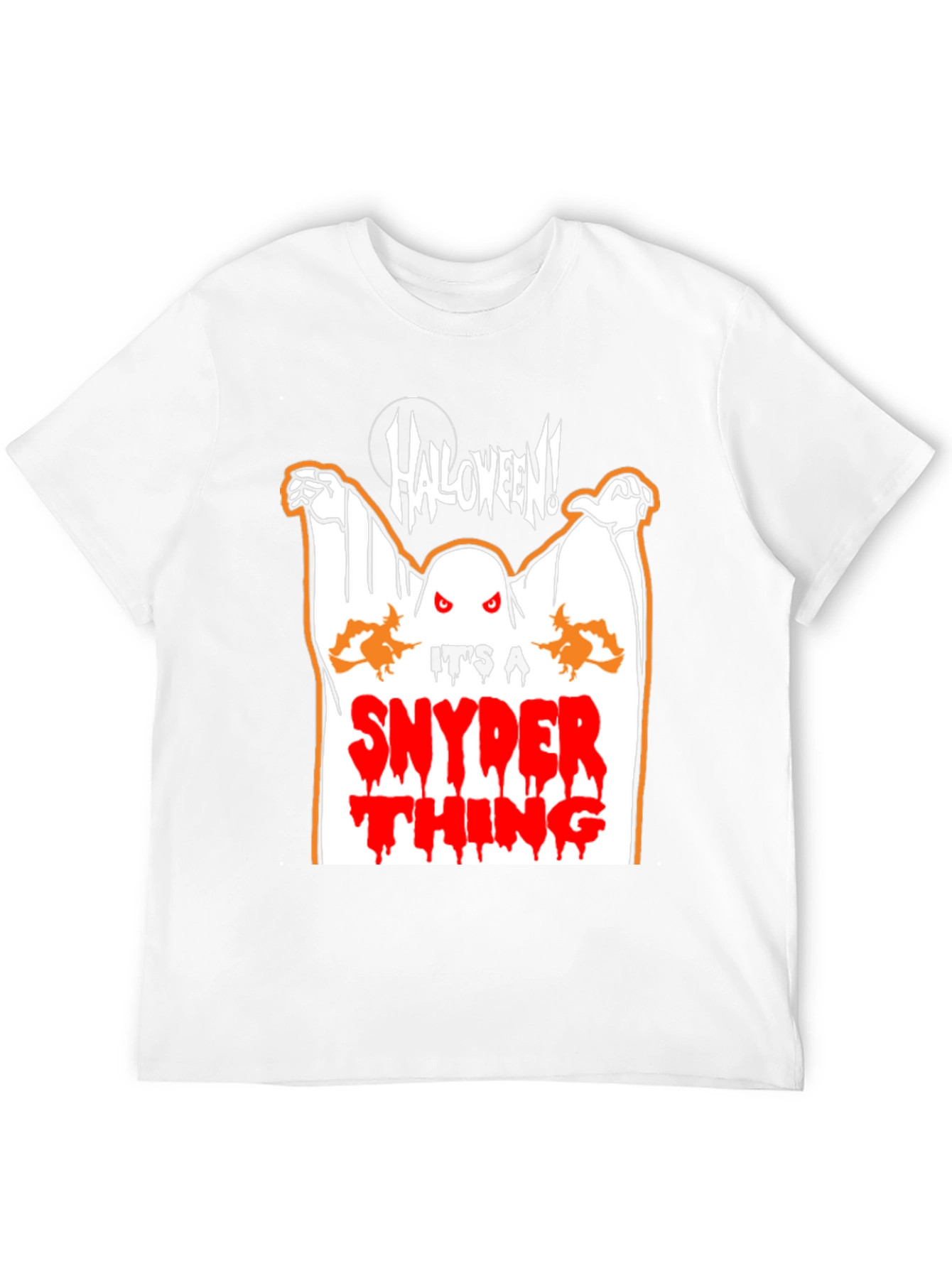 Halloween Snyder Thing Graphic T-Shirt