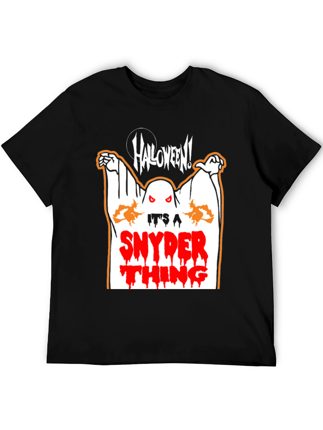 Halloween Snyder Thing Graphic T-Shirt
