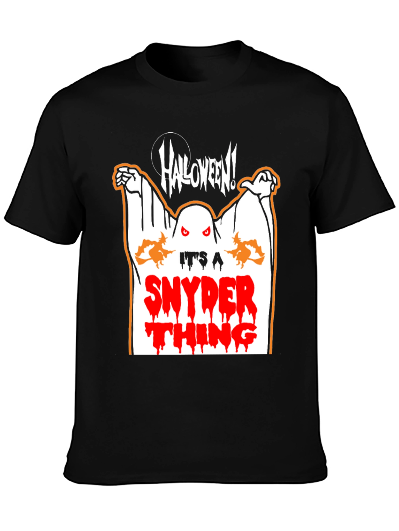 Halloween Snyder Thing Graphic T-Shirt