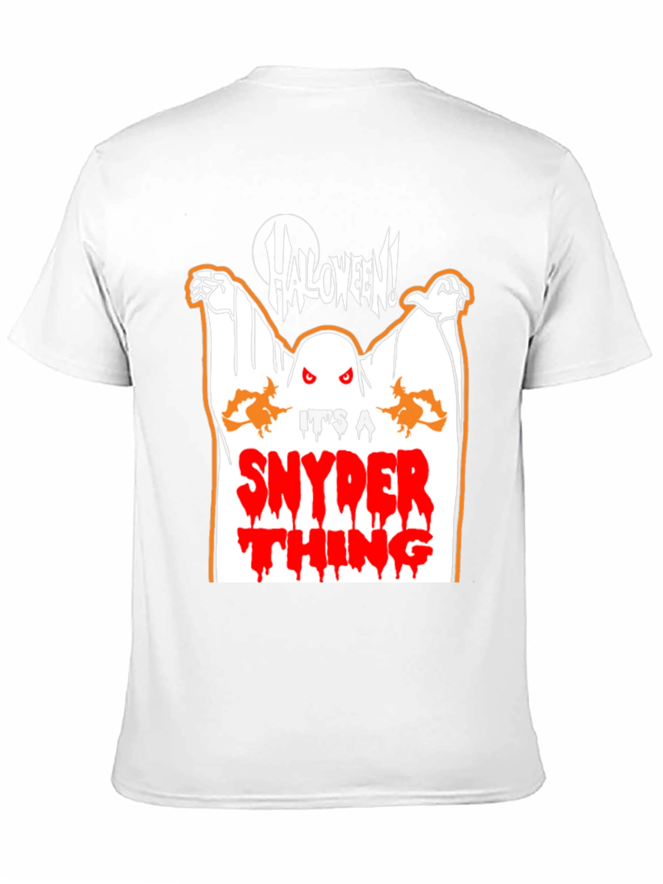 Halloween Snyder Thing Graphic T-Shirt