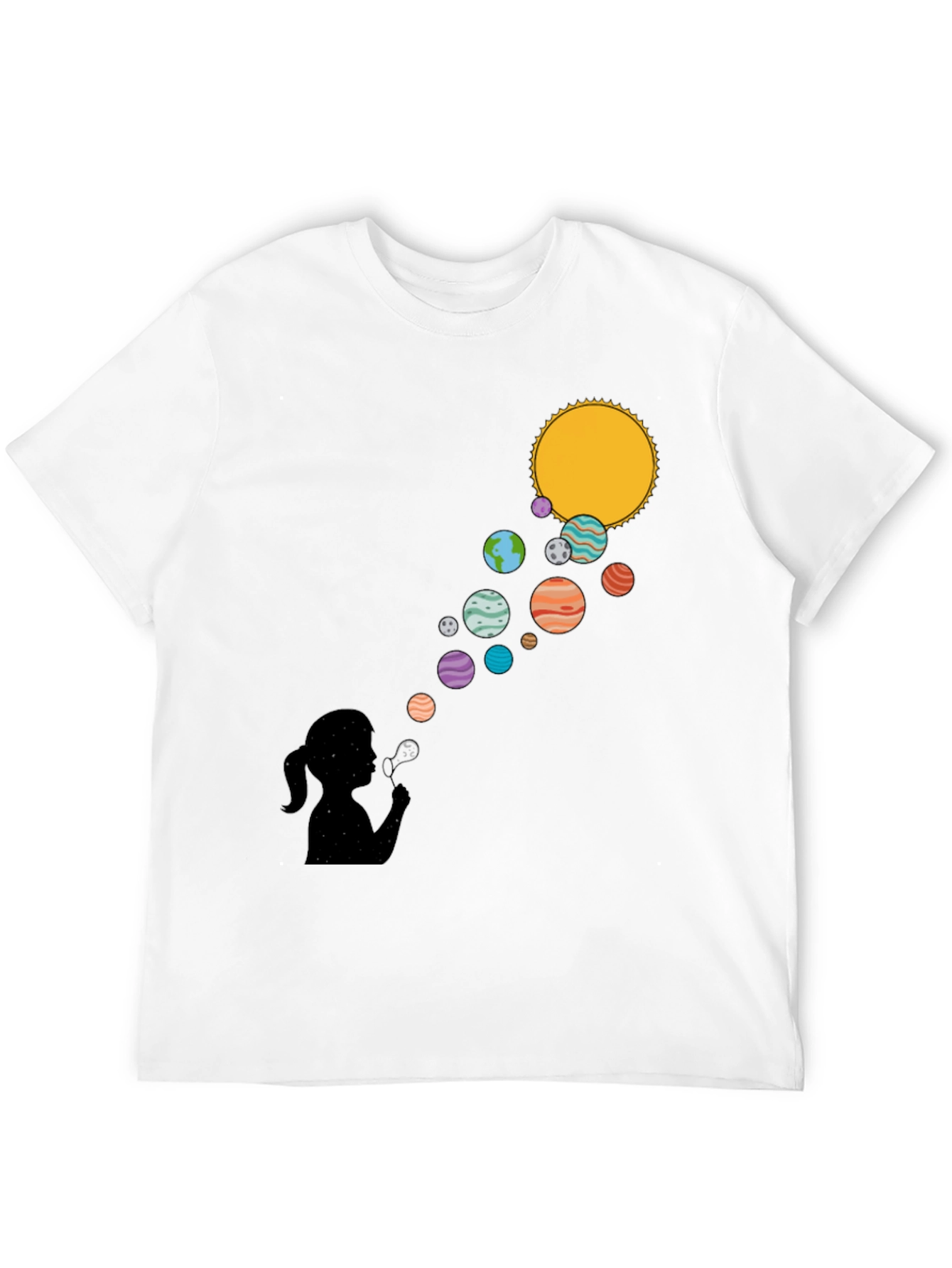 Solar System Bubble T-Shirt