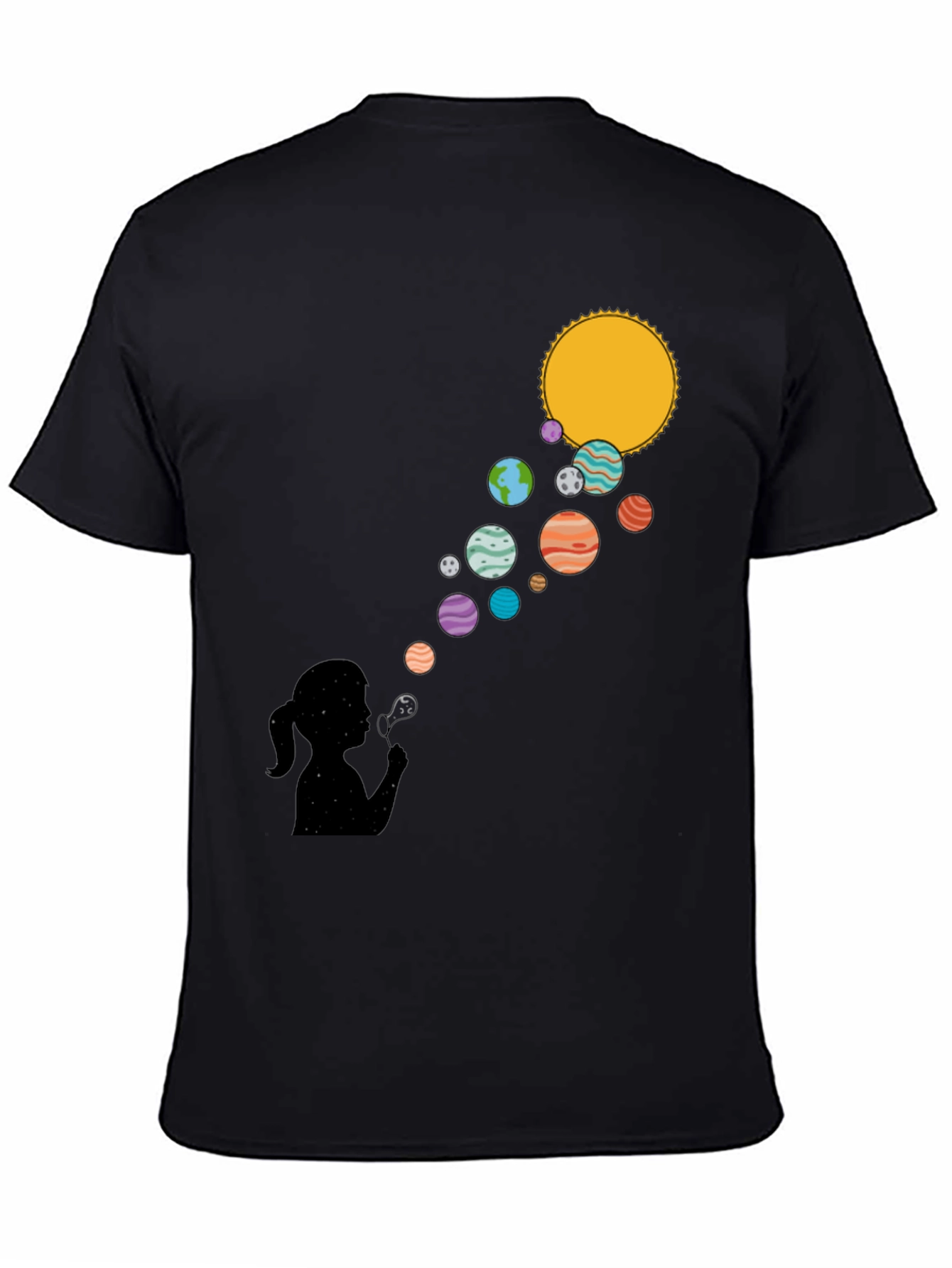 Solar System Bubble T-Shirt