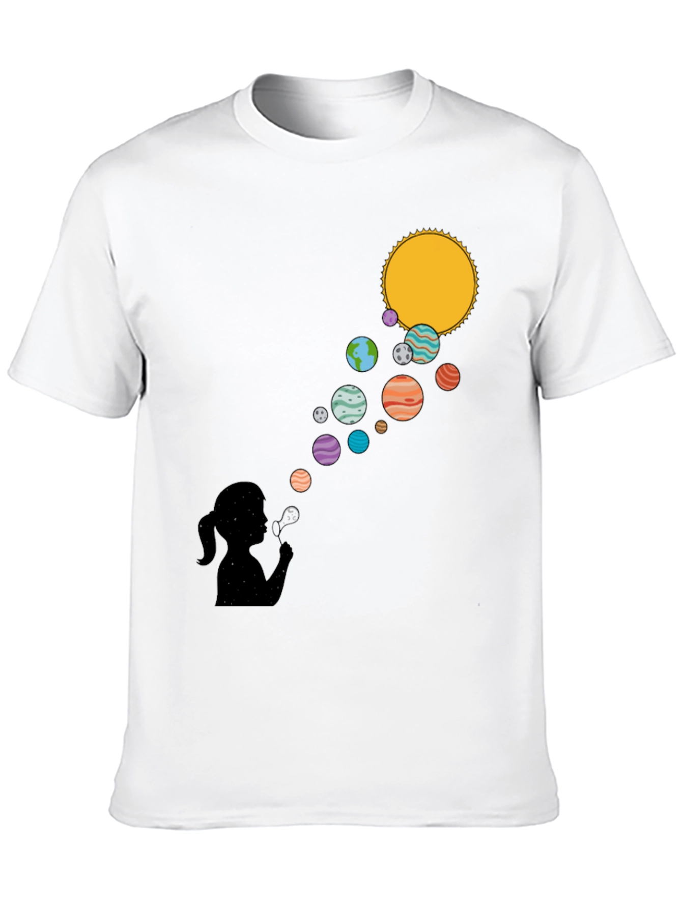 Solar System Bubble T-Shirt