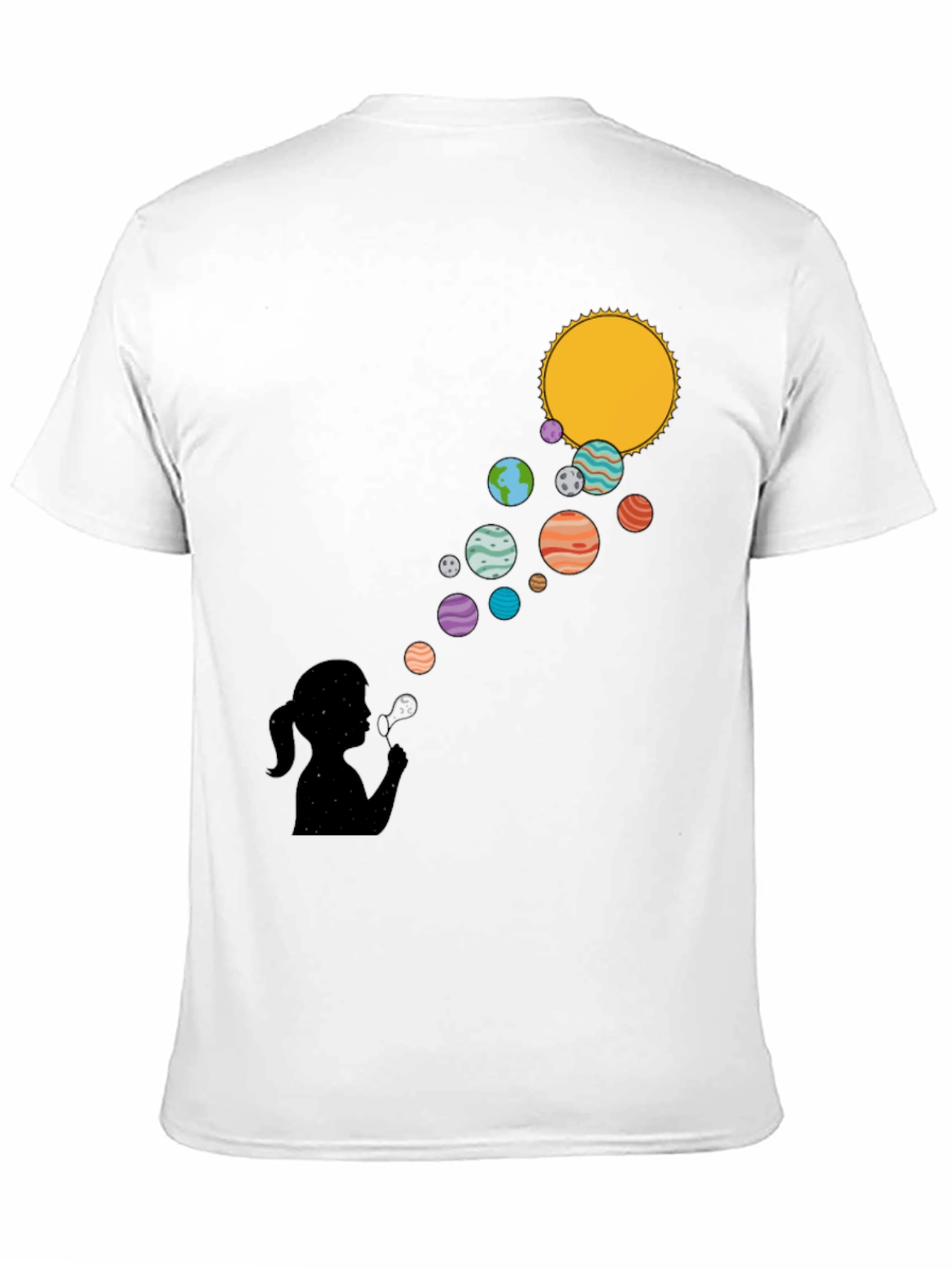 Solar System Bubble T-Shirt