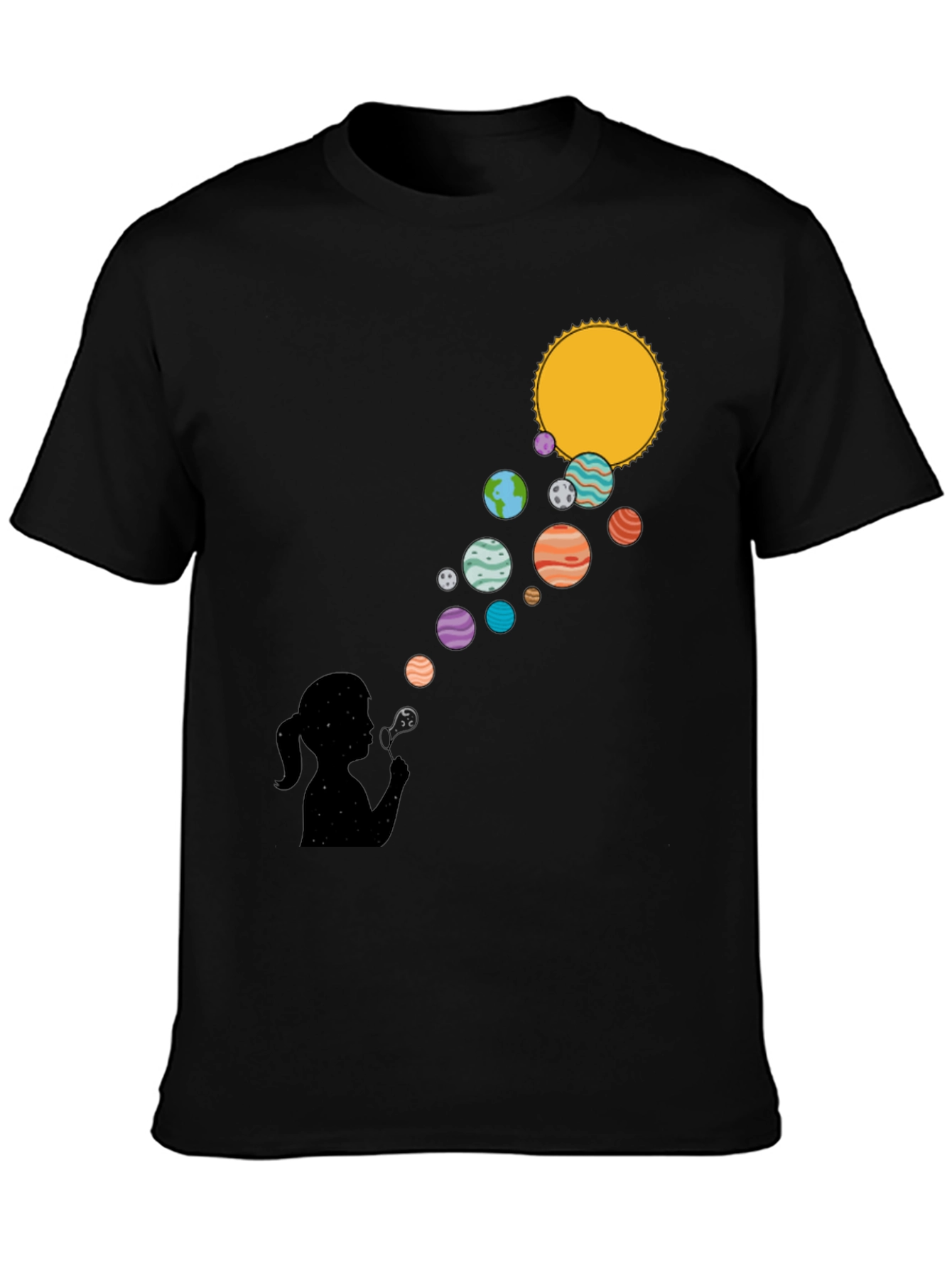 Solar System Bubble T-Shirt