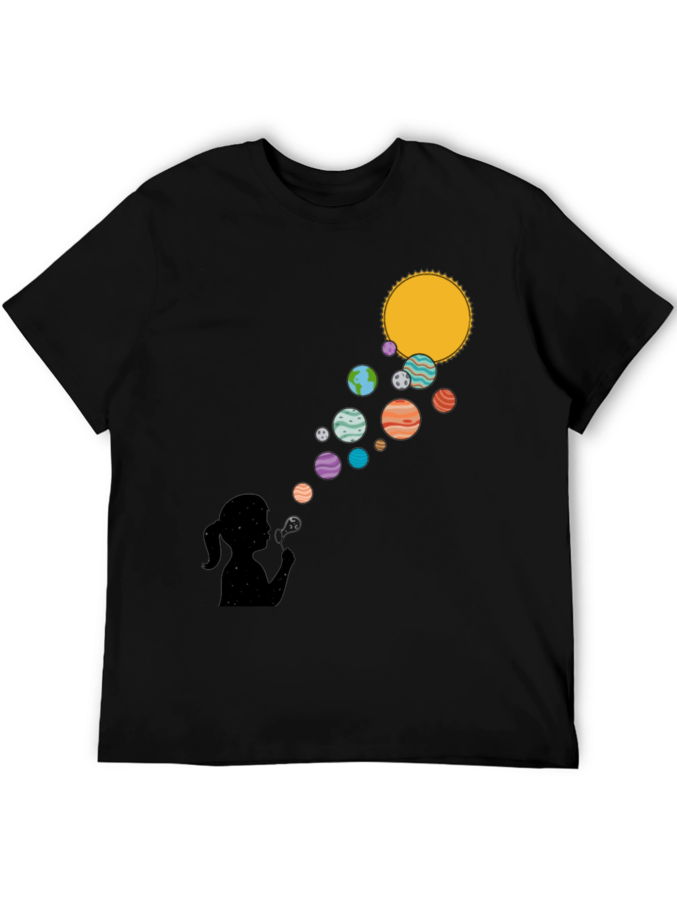 Solar System Bubble T-Shirt