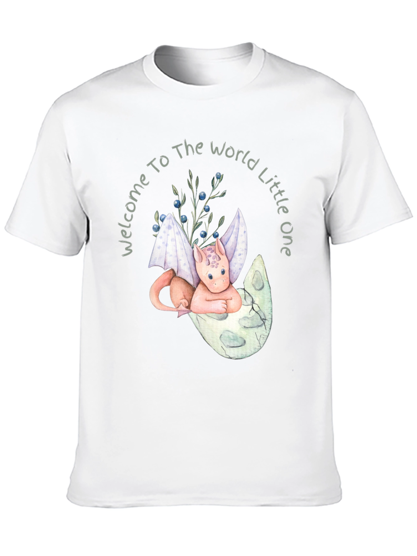 Welcome Dragon Baby Graphic Tee