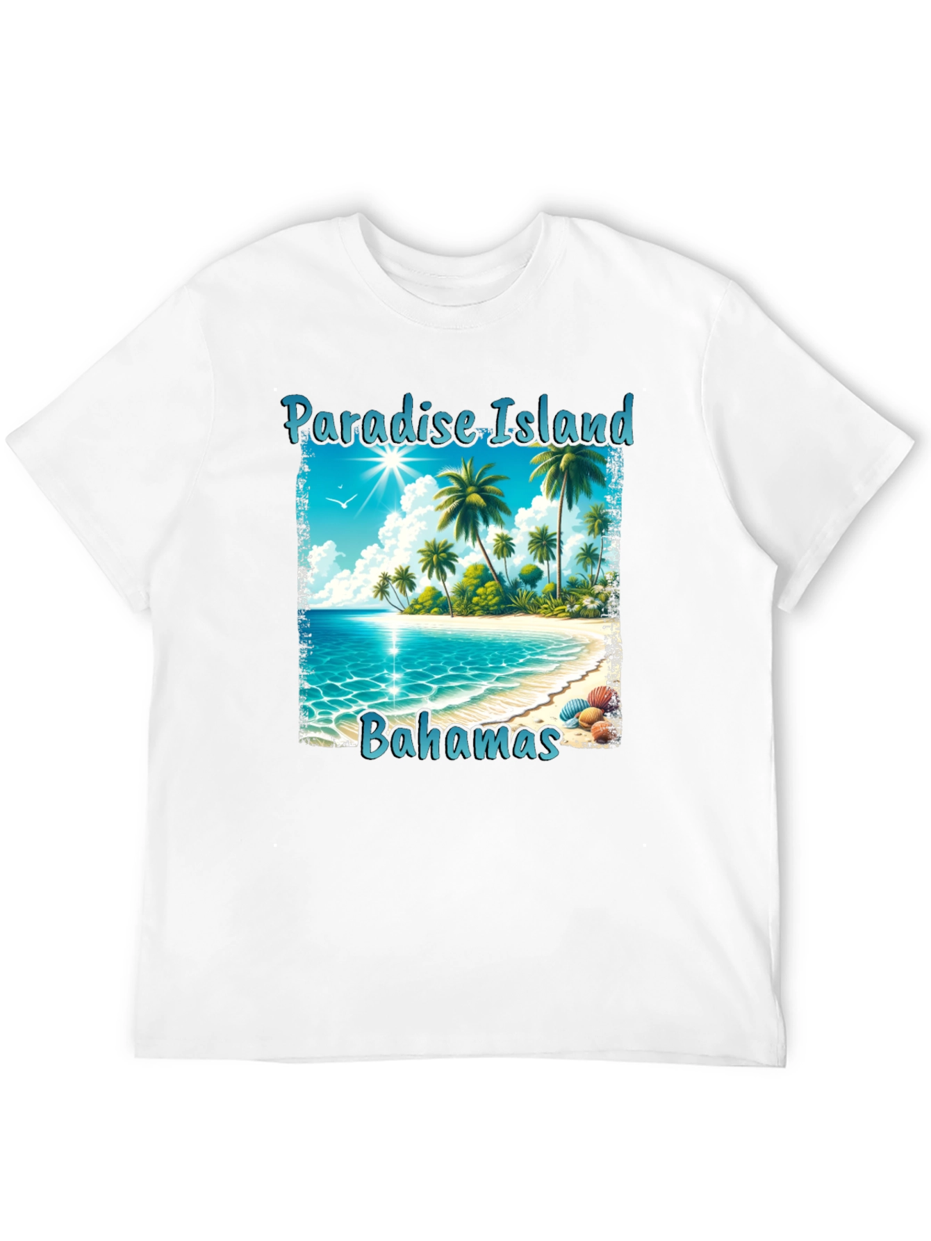 Paradise Island Bahamas Graphic T-Shirt