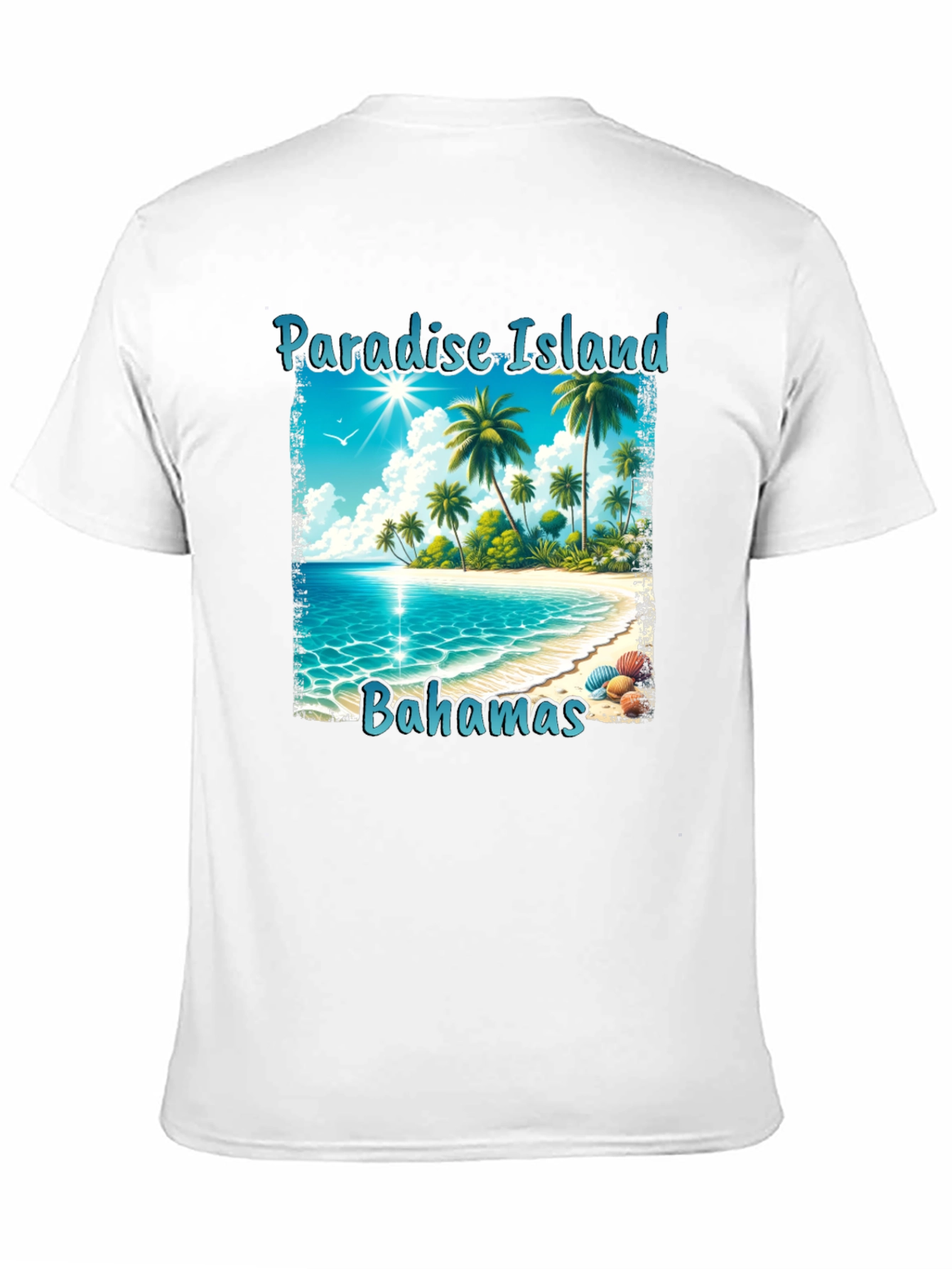 Paradise Island Bahamas Graphic T-Shirt