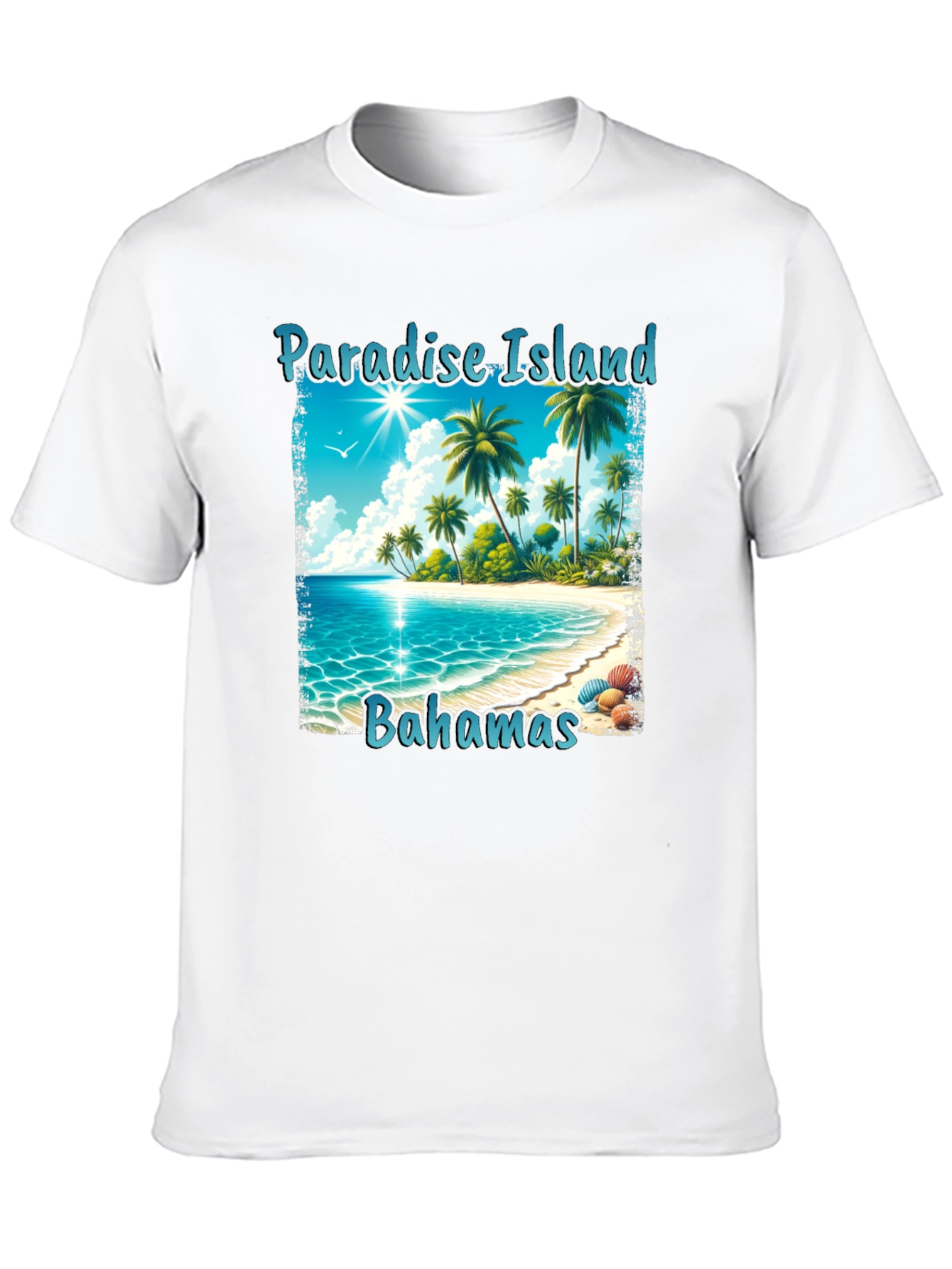 Paradise Island Bahamas Graphic T-Shirt