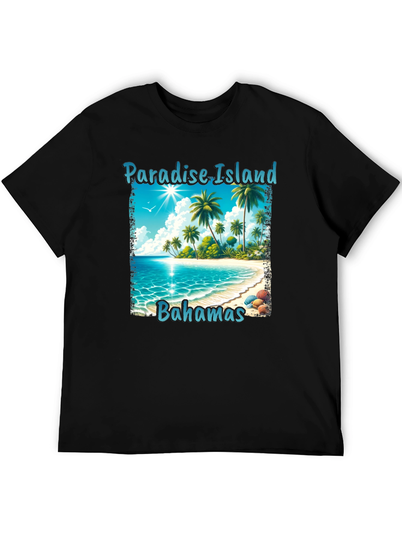 Paradise Island Bahamas Graphic T-Shirt