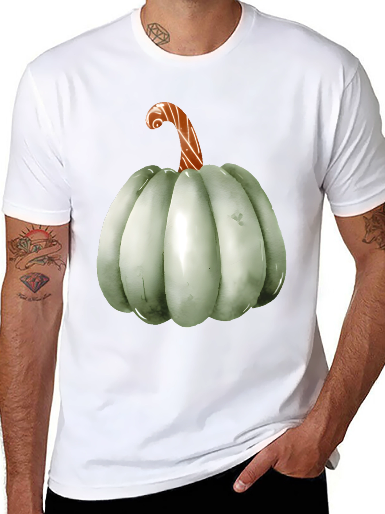 Pumpkin Graphic Tee - Stylish Halloween Fashion