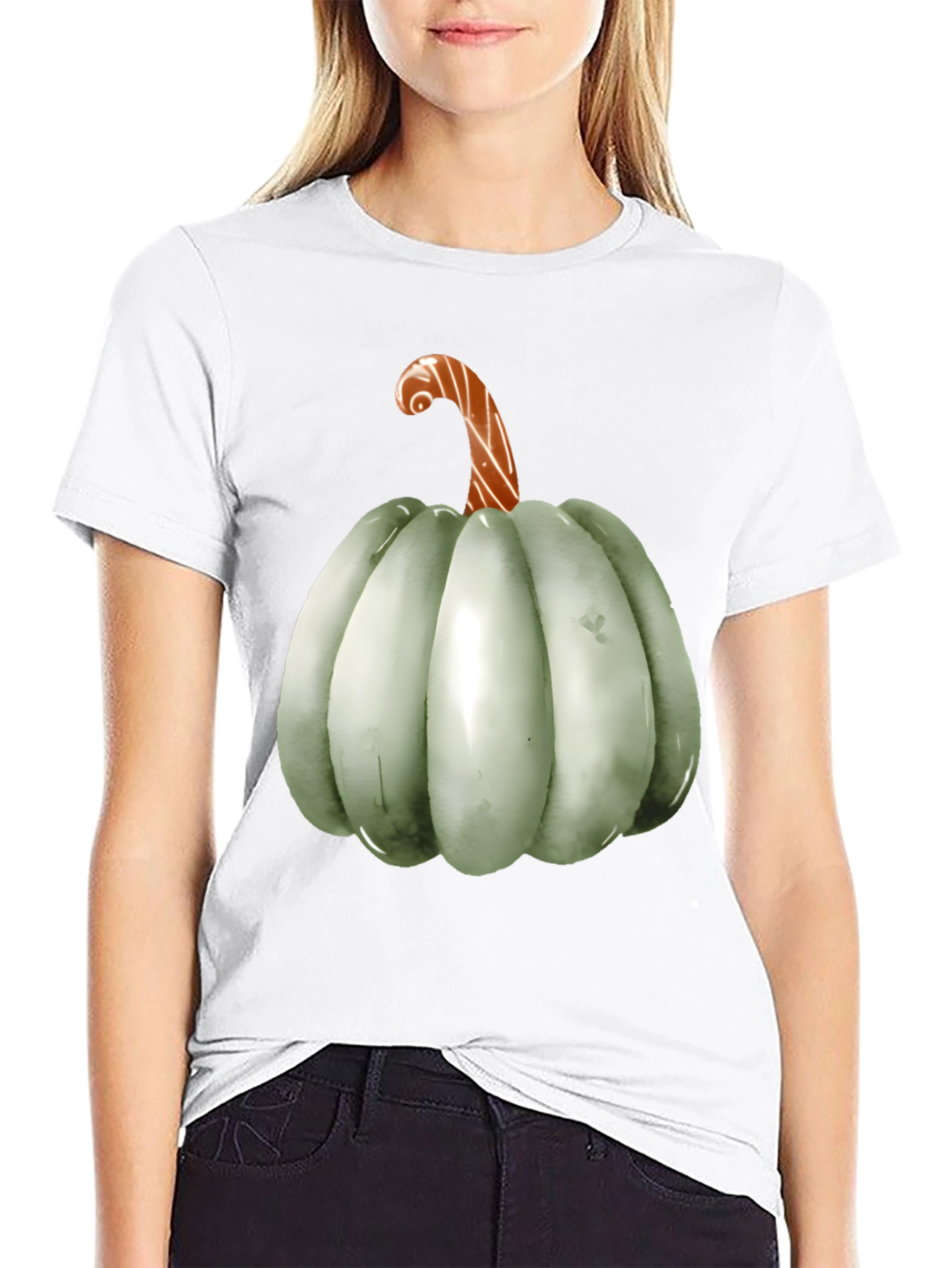 Pumpkin Graphic Tee - Stylish Halloween Fashion
