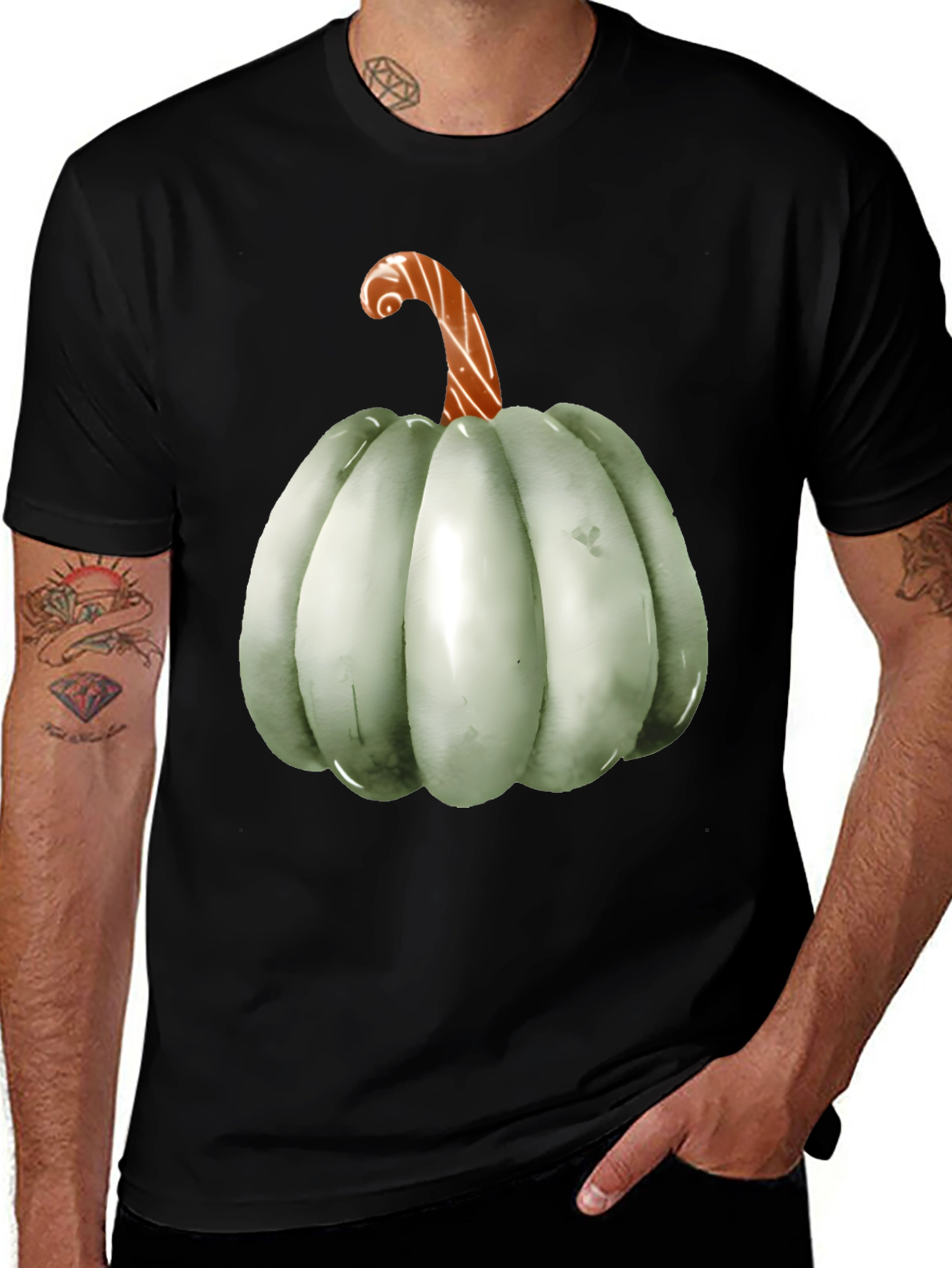 Pumpkin Graphic Tee - Stylish Halloween Fashion
