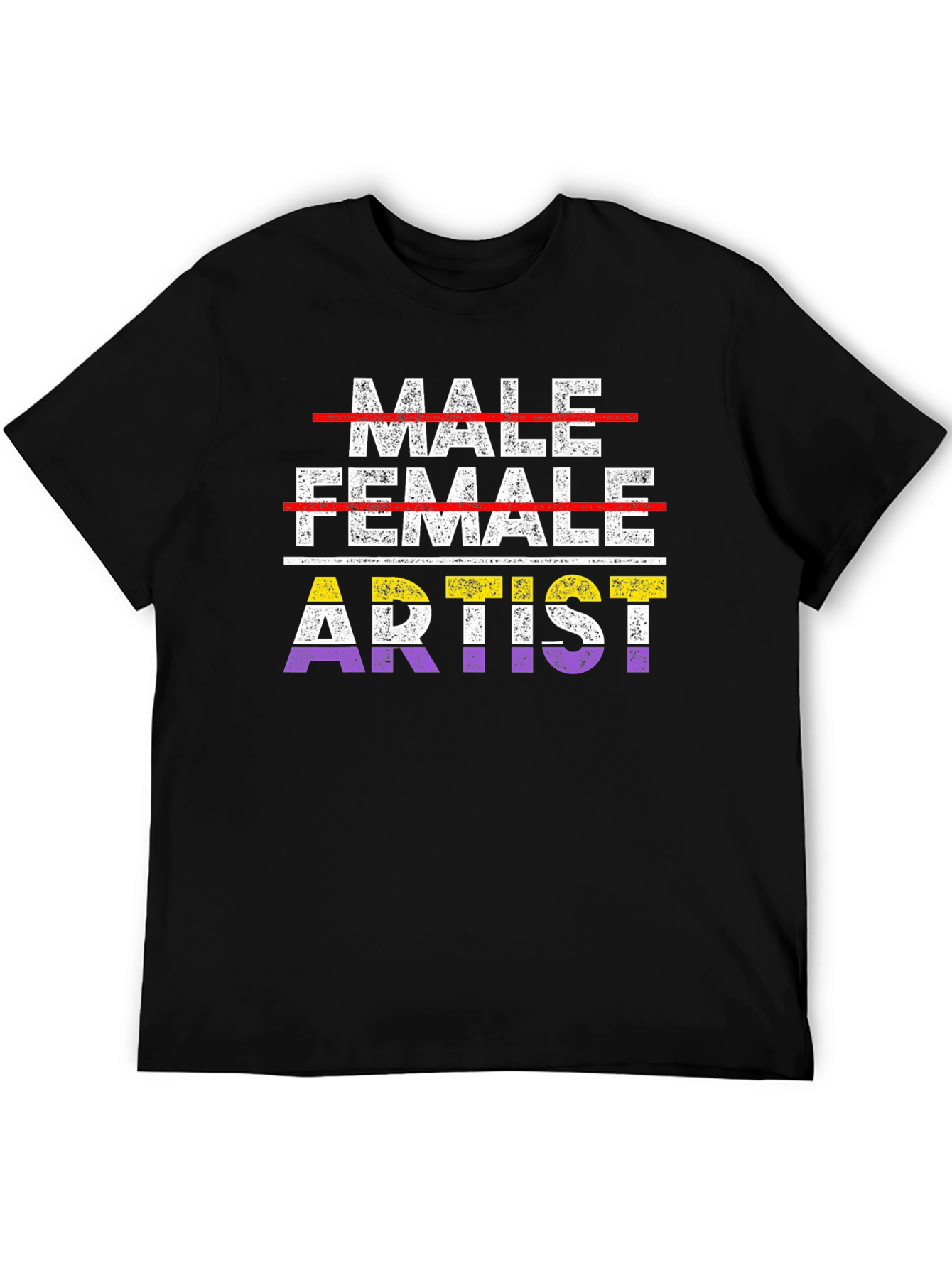 Non-Binary Artist Graphic T-Shirt