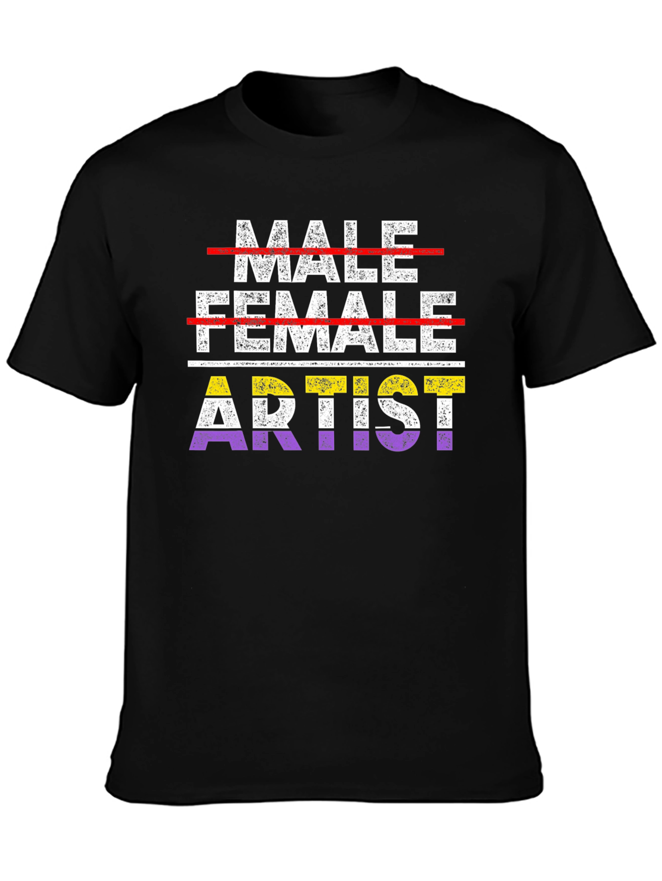 Non-Binary Artist Graphic T-Shirt