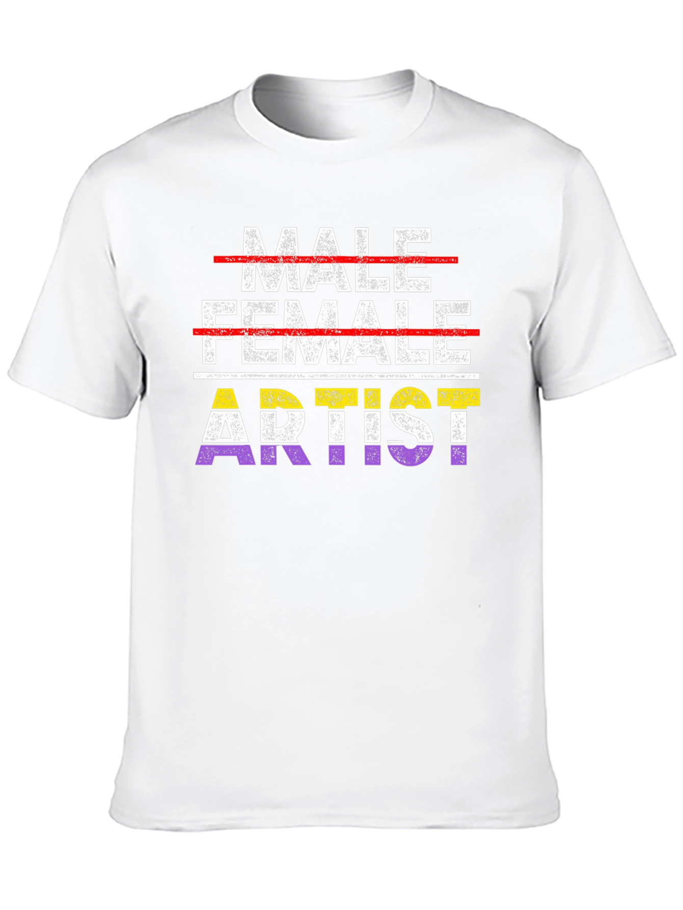 Non-Binary Artist Graphic T-Shirt