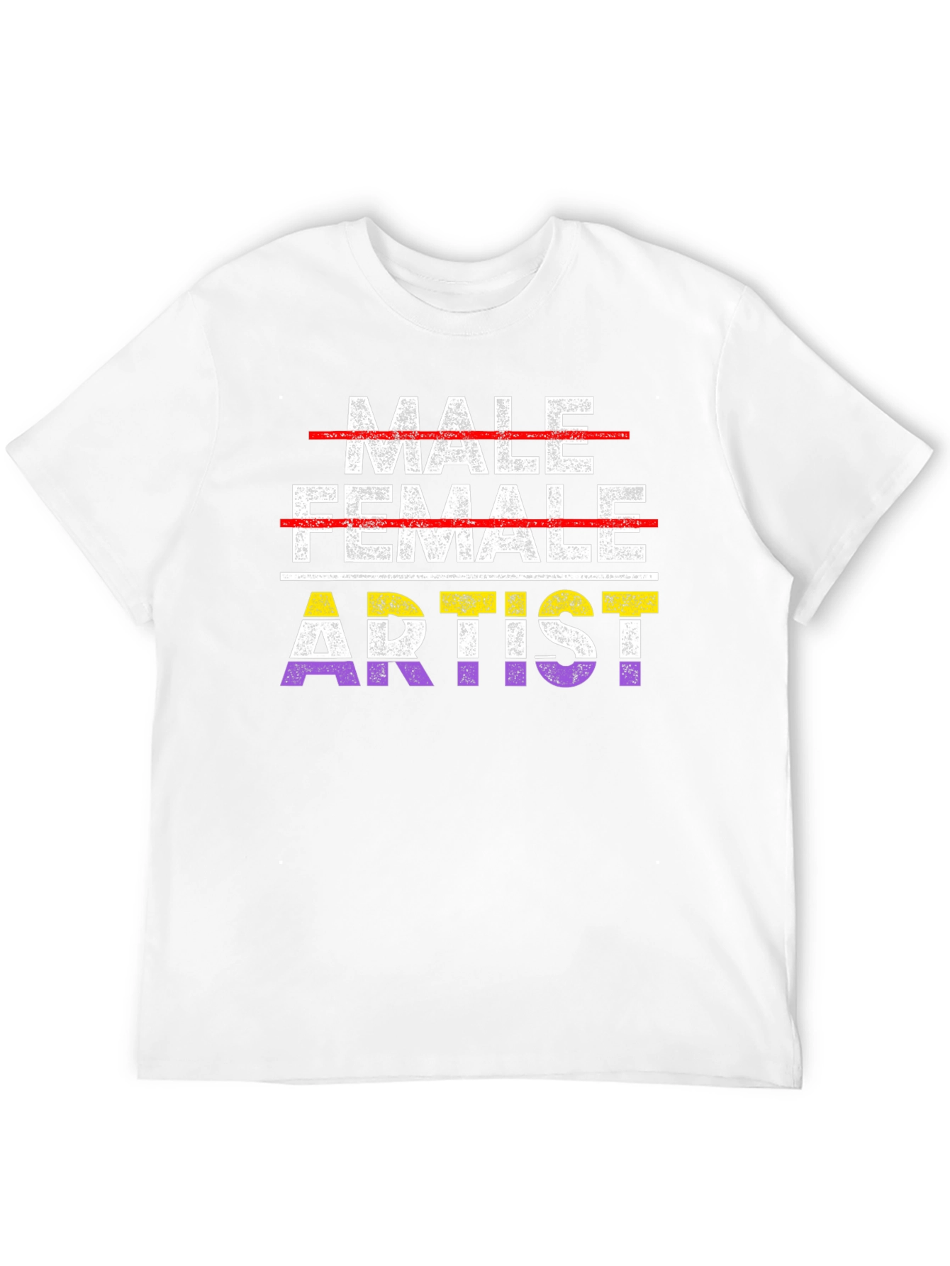 Non-Binary Artist Graphic T-Shirt