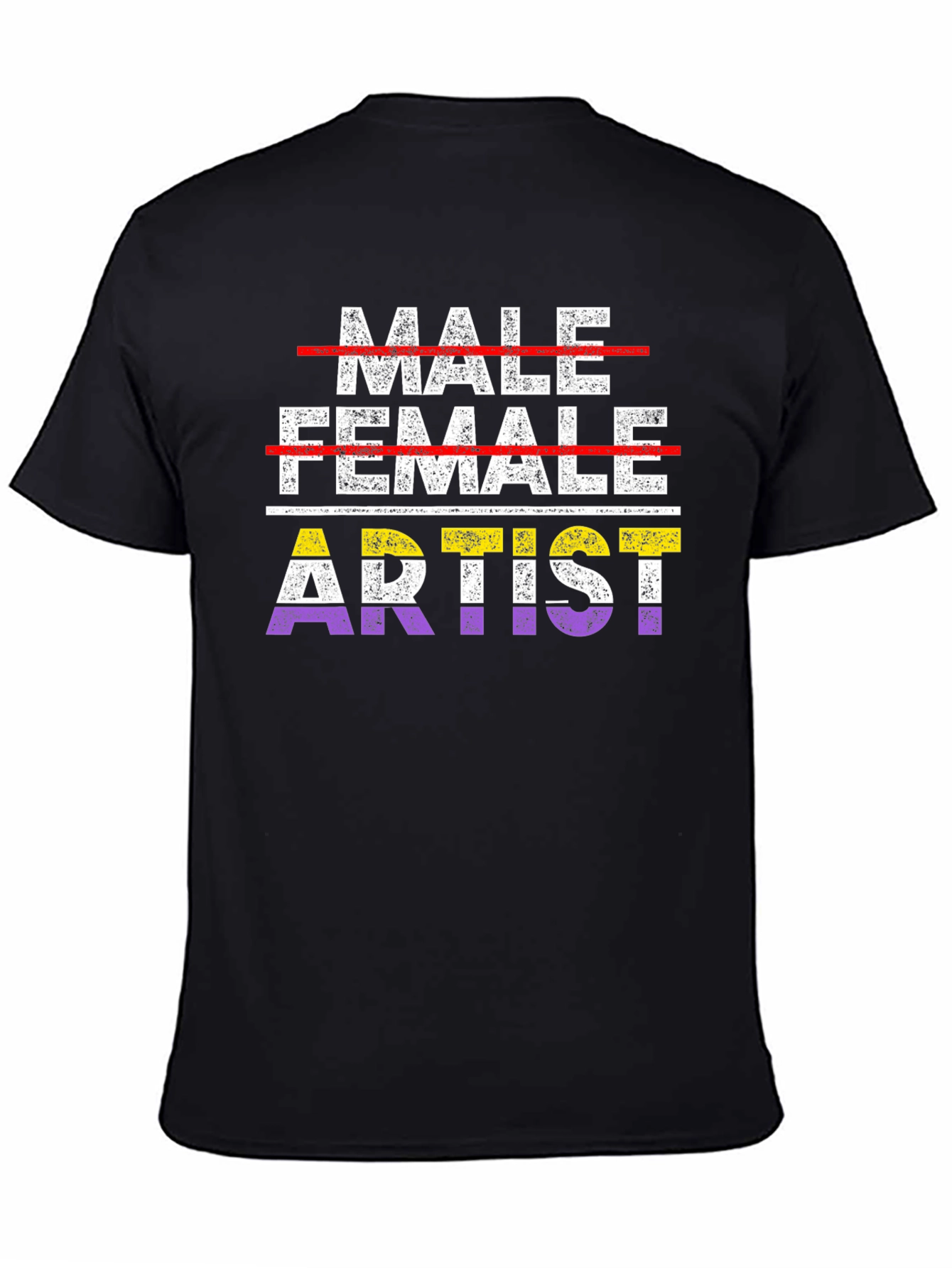Non-Binary Artist Graphic T-Shirt