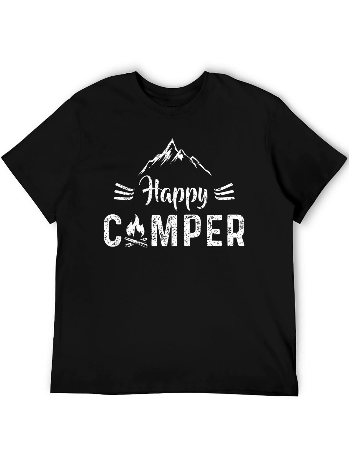Happy Camper T-Shirt: Camping Adventure Tee