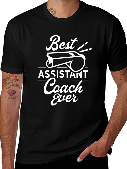 Best Assistant Coach Ever T-Shirt - Athletic Tee